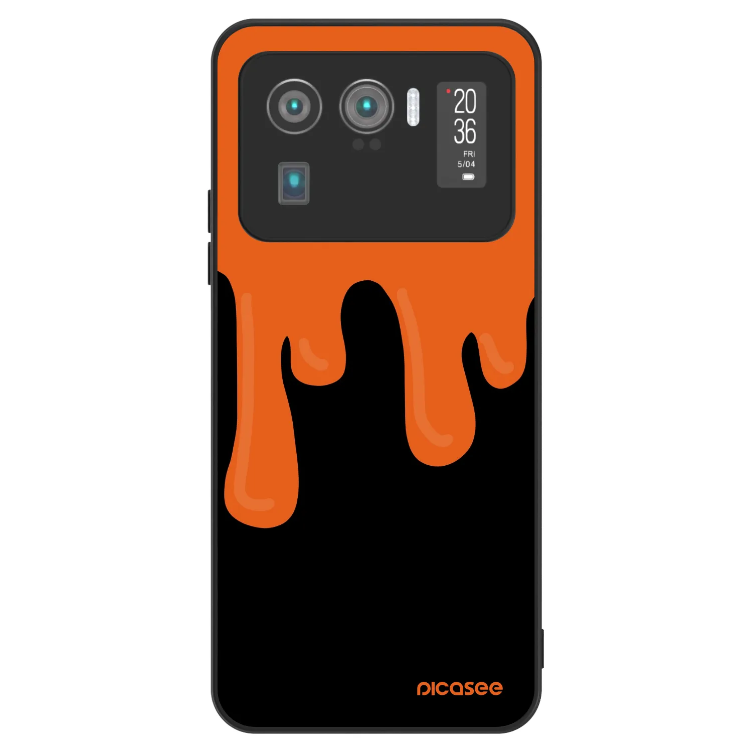 Picasee ULTIMATE CASE pentru Xiaomi Mi 11 Ultra - Orange spooky