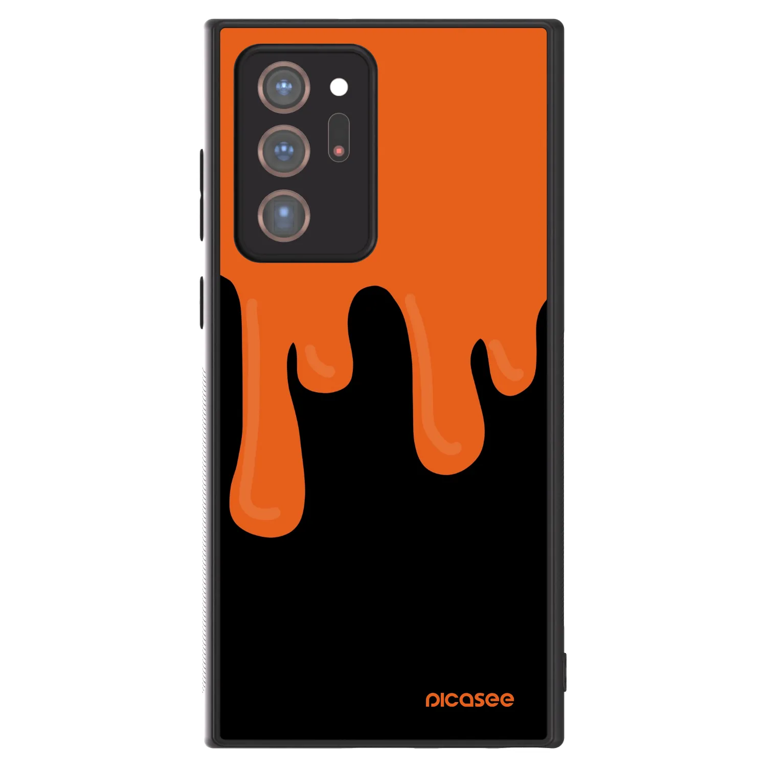 Picasee ULTIMATE CASE pentru Samsung Galaxy Note 20 Ultra - Orange spooky
