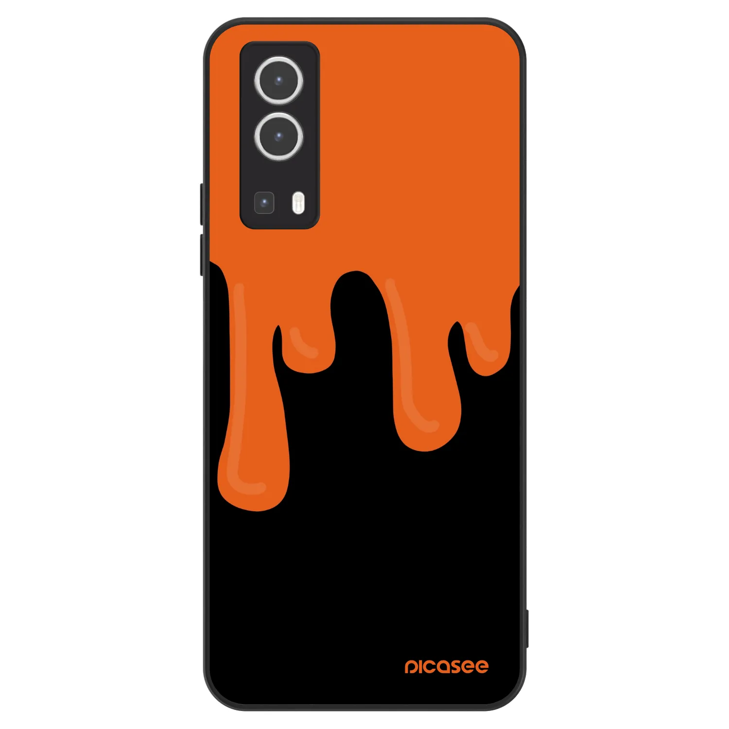 Picasee ULTIMATE CASE pentru Vivo Y72 5G - Orange spooky