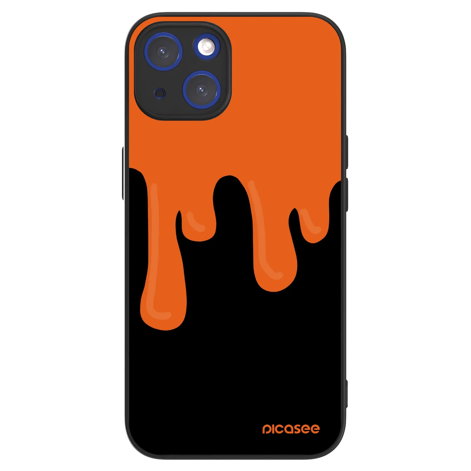 Picasee ULTIMATE CASE pentru Apple iPhone 14 - Orange spooky