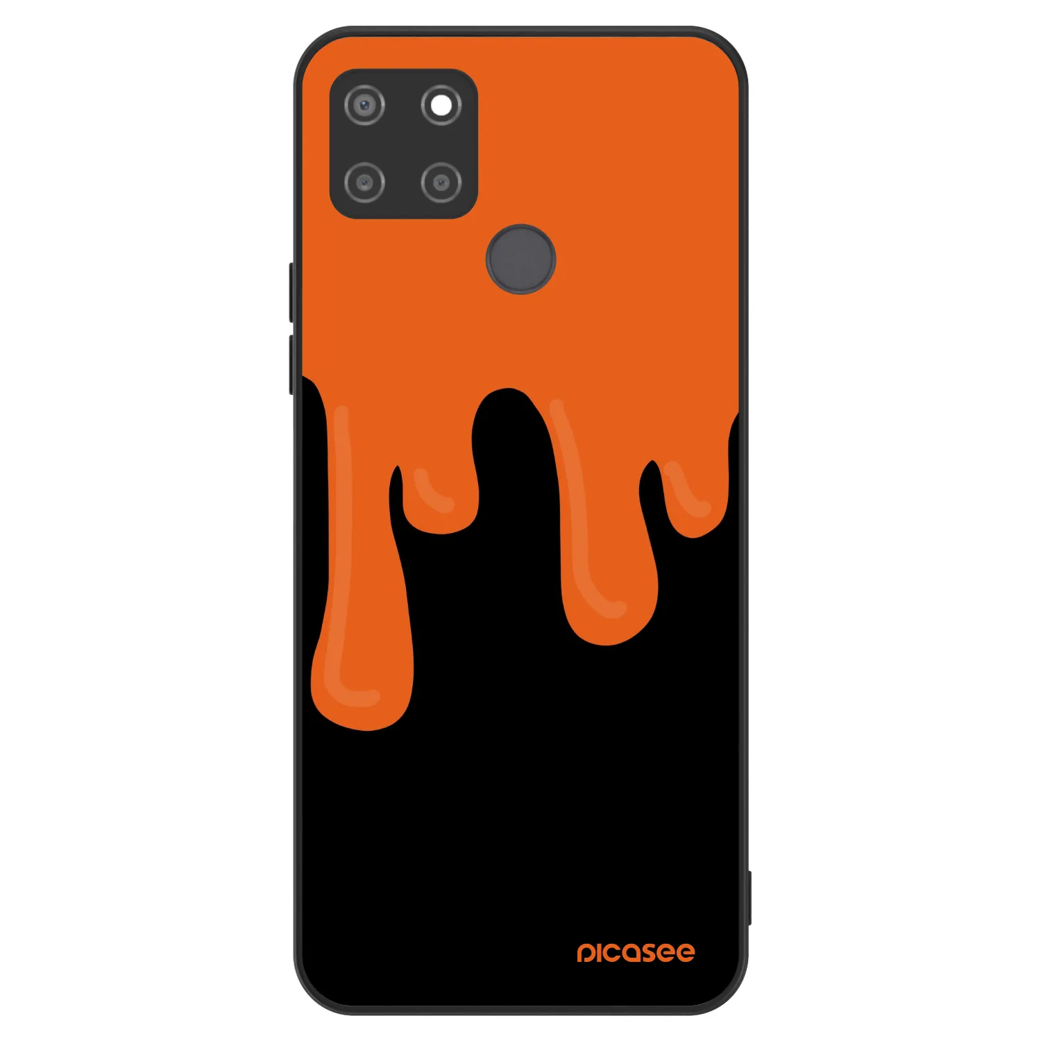 Picasee ULTIMATE CASE pentru Realme C21Y - Orange spooky