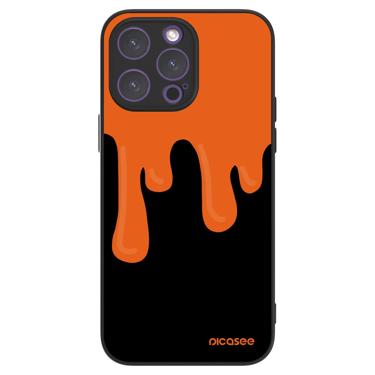 Picasee ULTIMATE CASE MagSafe pentru Apple iPhone 14 Pro Max - Orange spooky