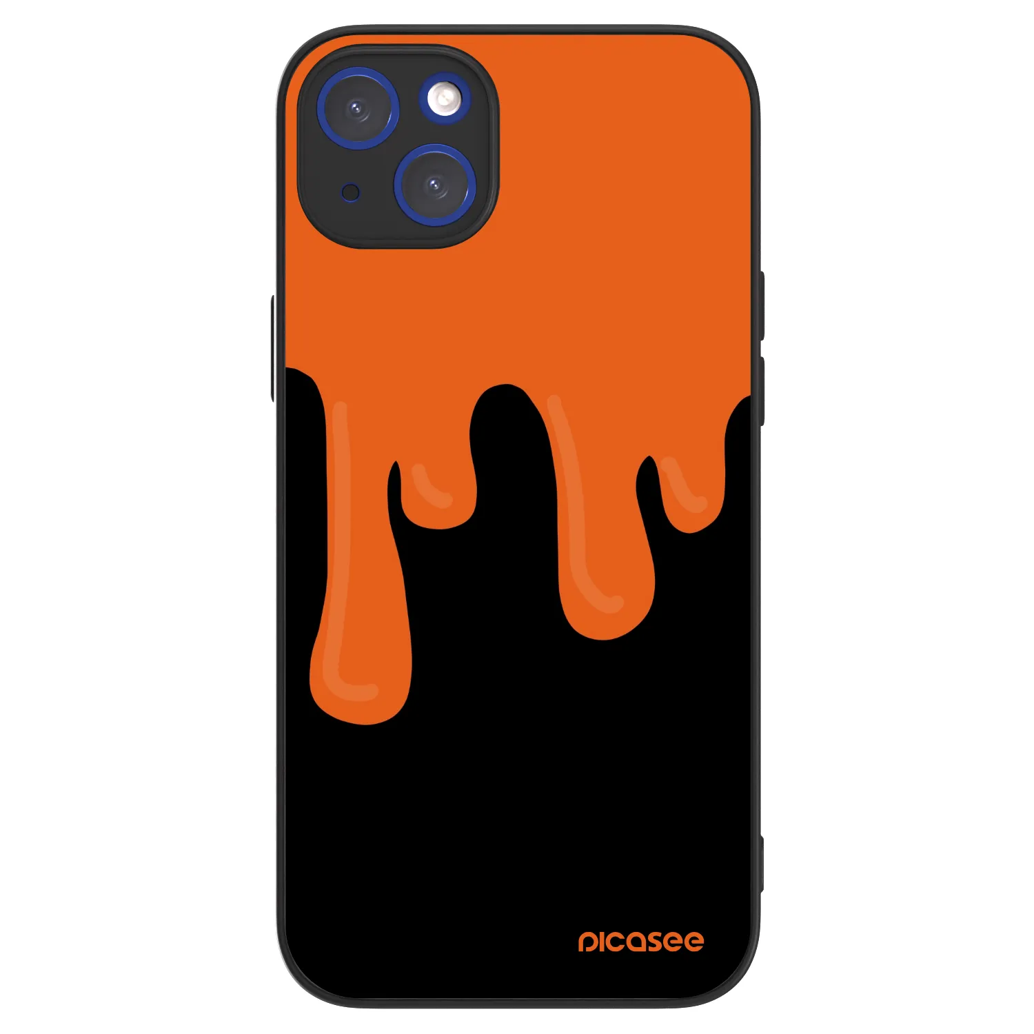 Picasee ULTIMATE CASE MagSafe pentru Apple iPhone 14 Plus - Orange spooky
