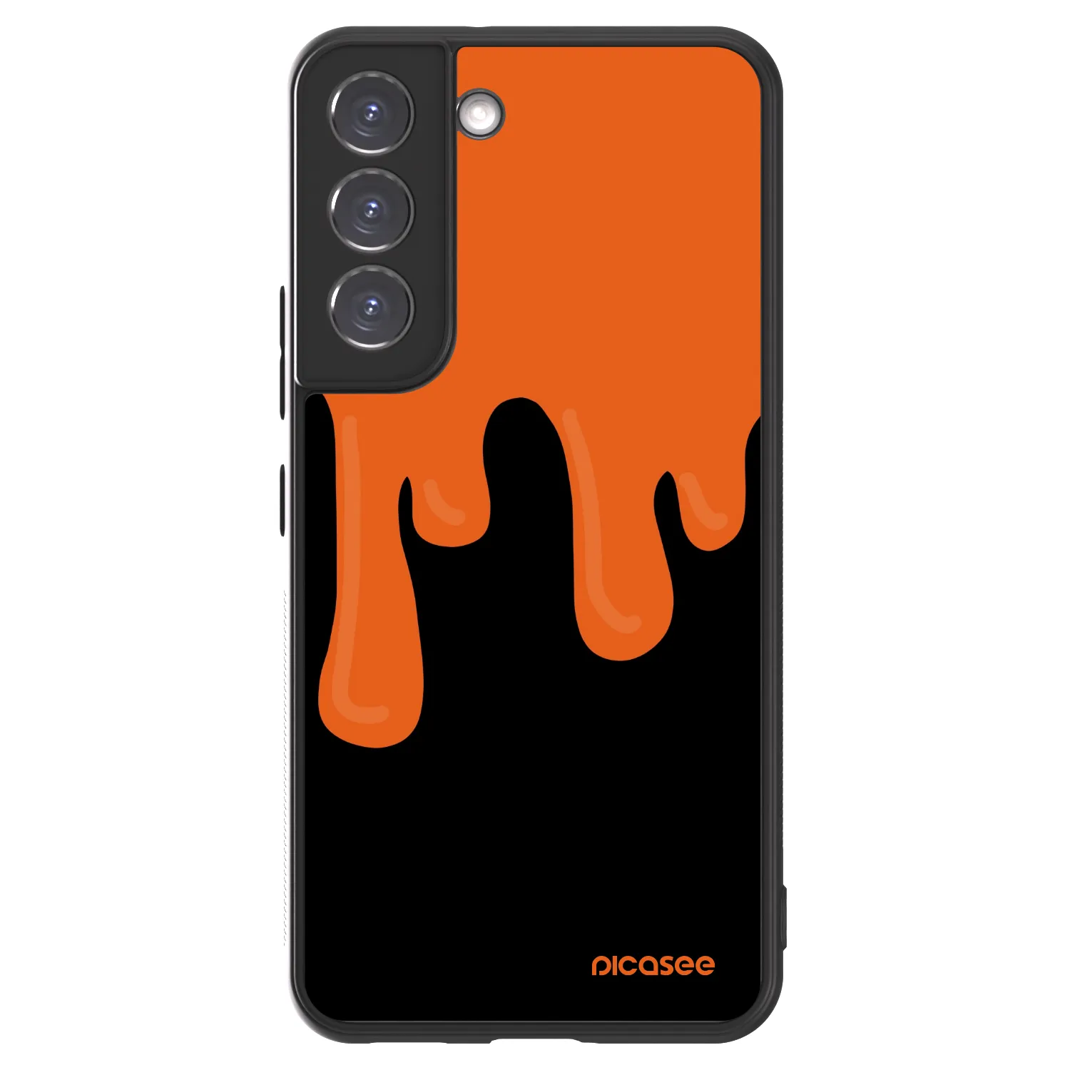 Picasee ULTIMATE CASE PowerShare pentru Samsung Galaxy S22 5G - Orange spooky