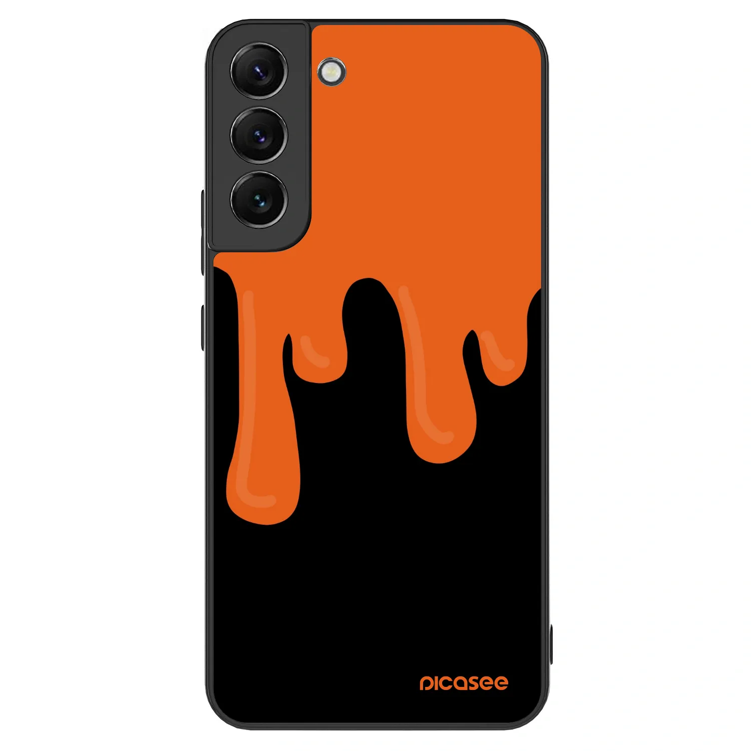 Picasee ULTIMATE CASE PowerShare pentru Samsung Galaxy S22+ 5G - Orange spooky