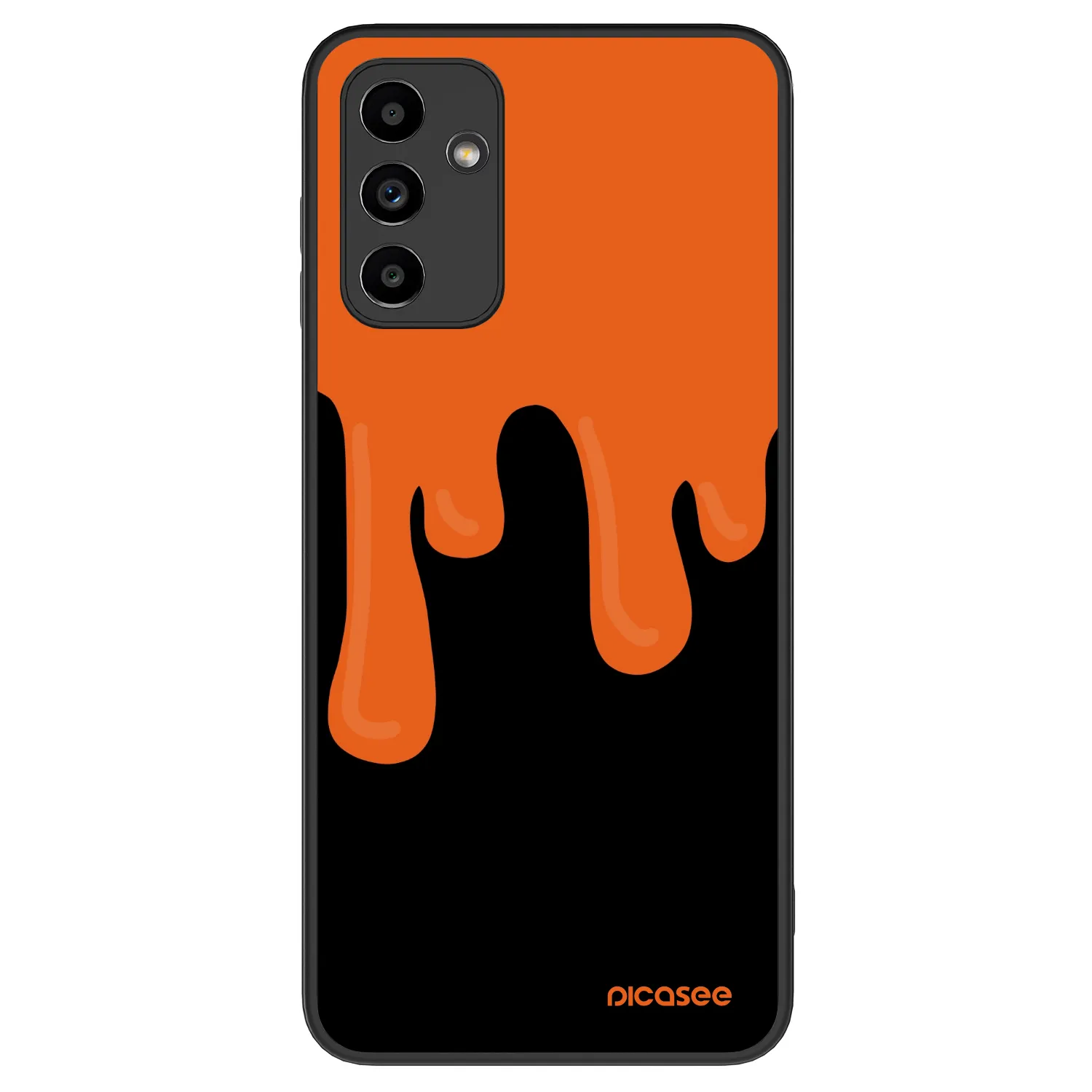 Picasee ULTIMATE CASE pentru Samsung Galaxy A04s A047F - Orange spooky