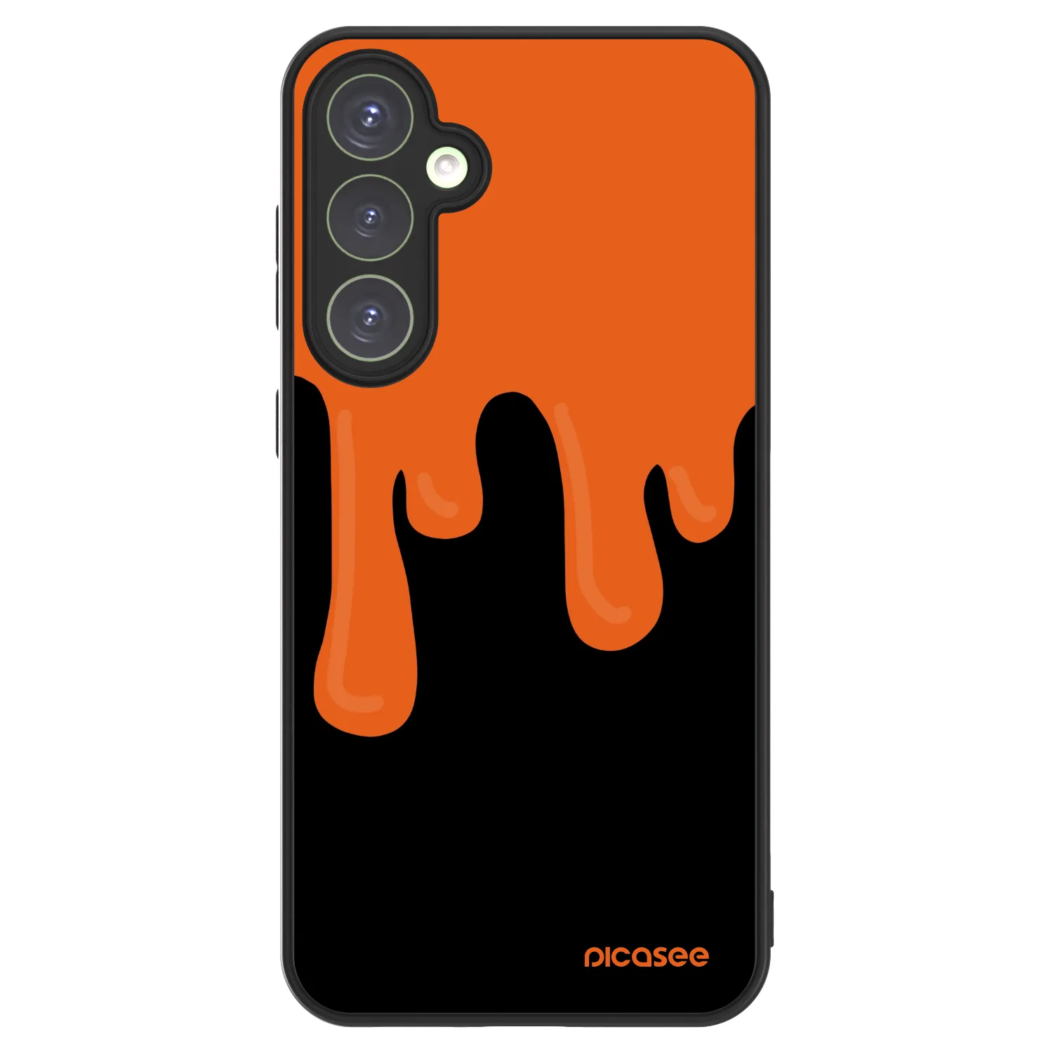 Picasee ULTIMATE CASE PowerShare pentru Samsung Galaxy S23 FE S711B - Orange spooky