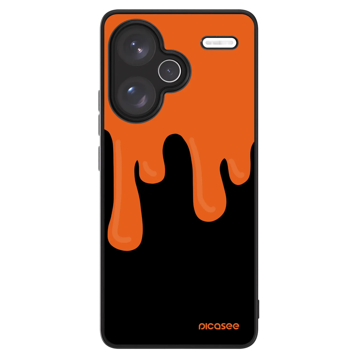 Picasee ULTIMATE CASE pentru Xiaomi Redmi Note 13 Pro+ 5G - Orange spooky