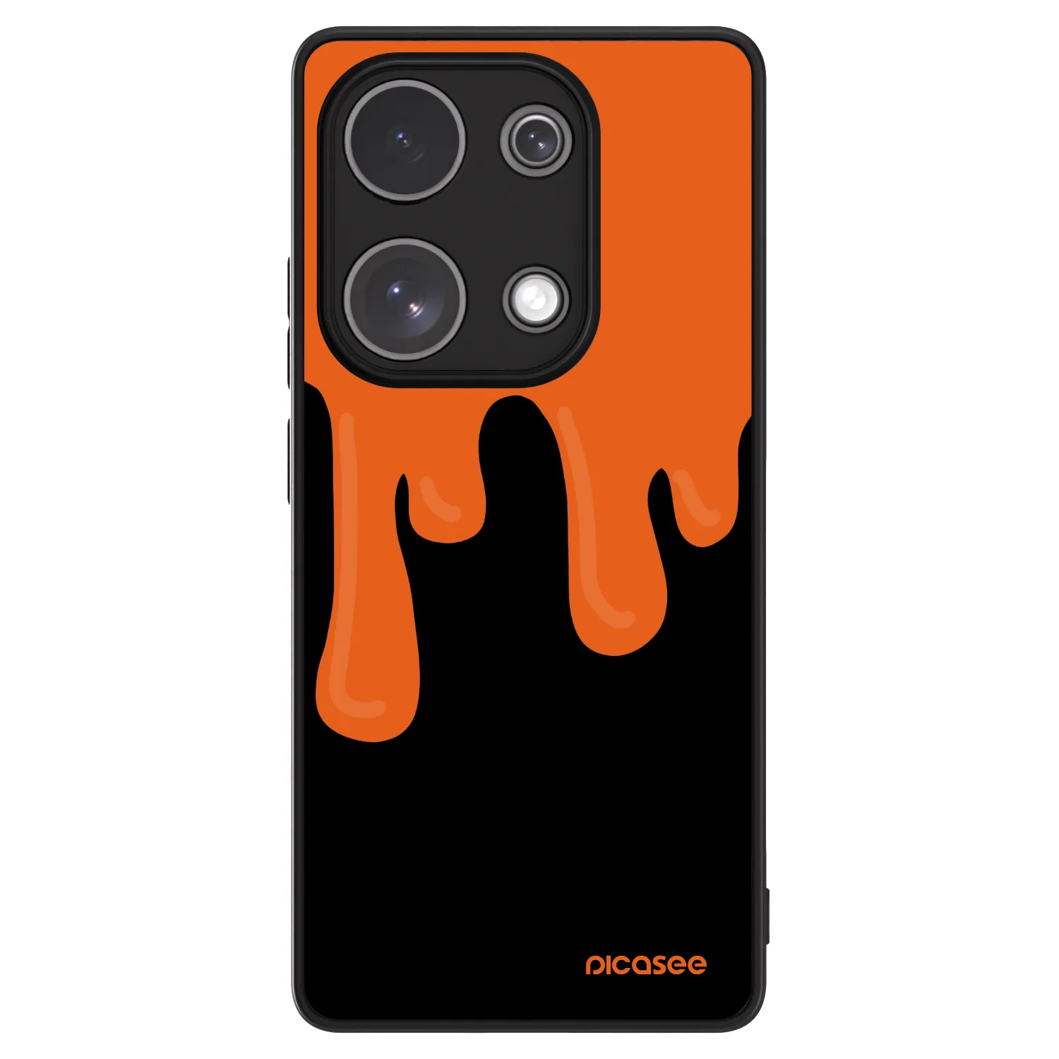 Picasee ULTIMATE CASE pentru Xiaomi Redmi Note 13 Pro 4G - Orange spooky