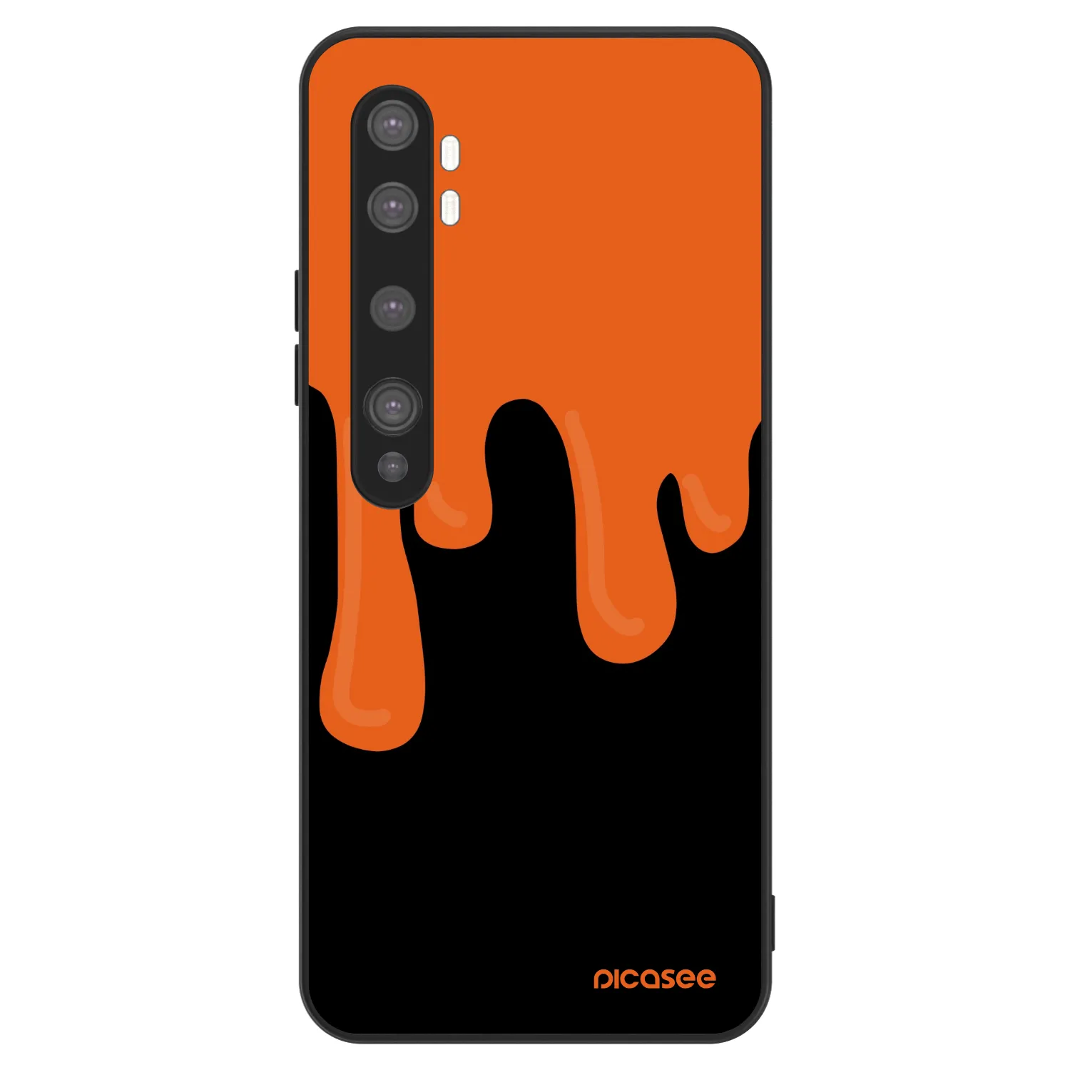 Picasee ULTIMATE CASE pentru Xiaomi Mi Note 10 (Pro) - Orange spooky