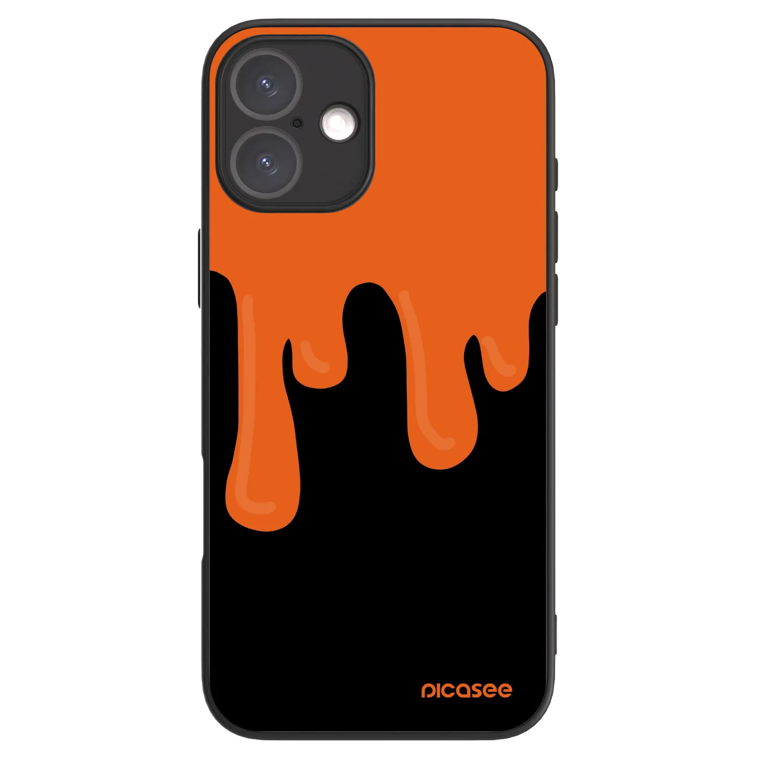 Picasee ULTIMATE CASE pentru Apple iPhone 16 Plus - Orange spooky