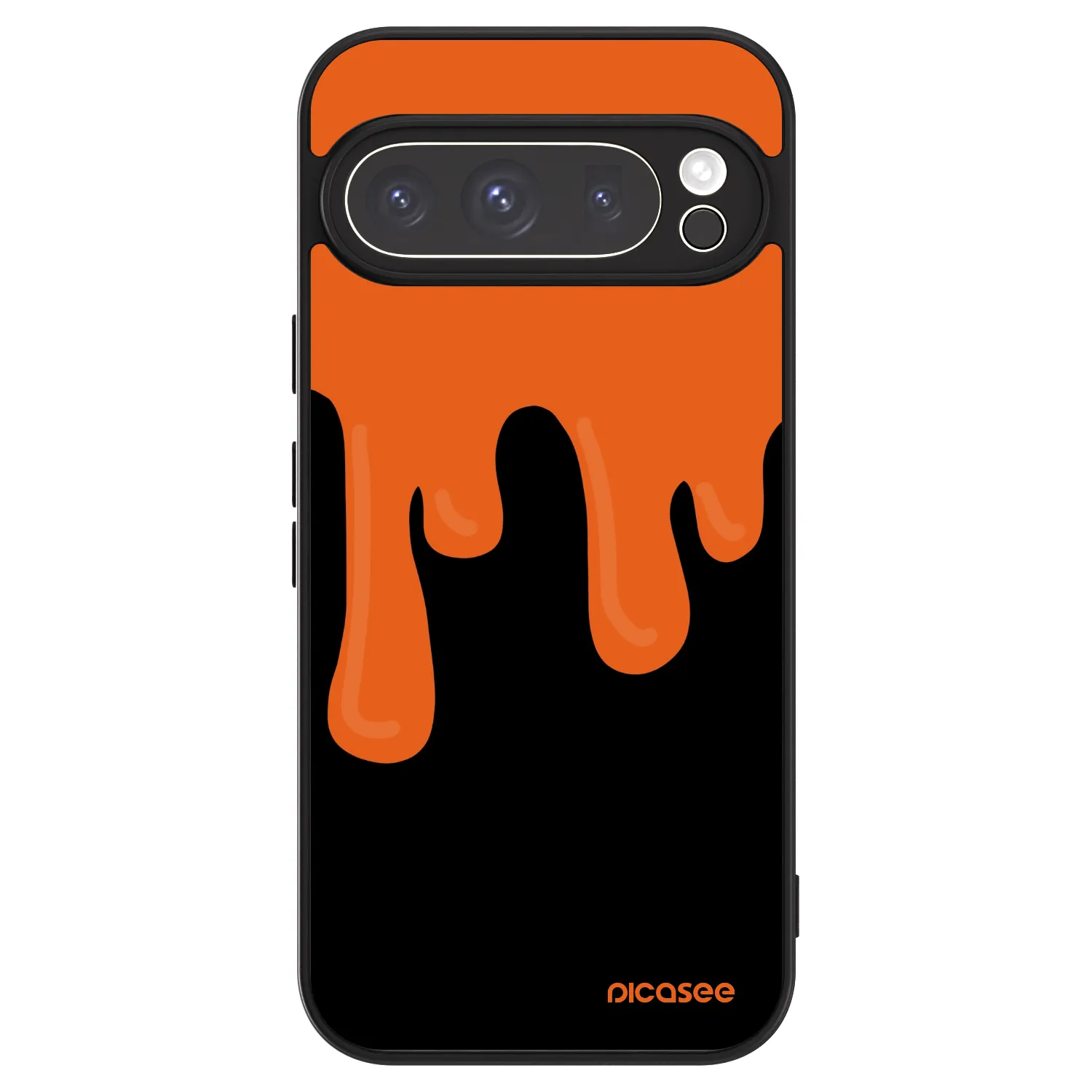 Picasee ULTIMATE CASE pentru Google Pixel 9 Pro - Orange spooky