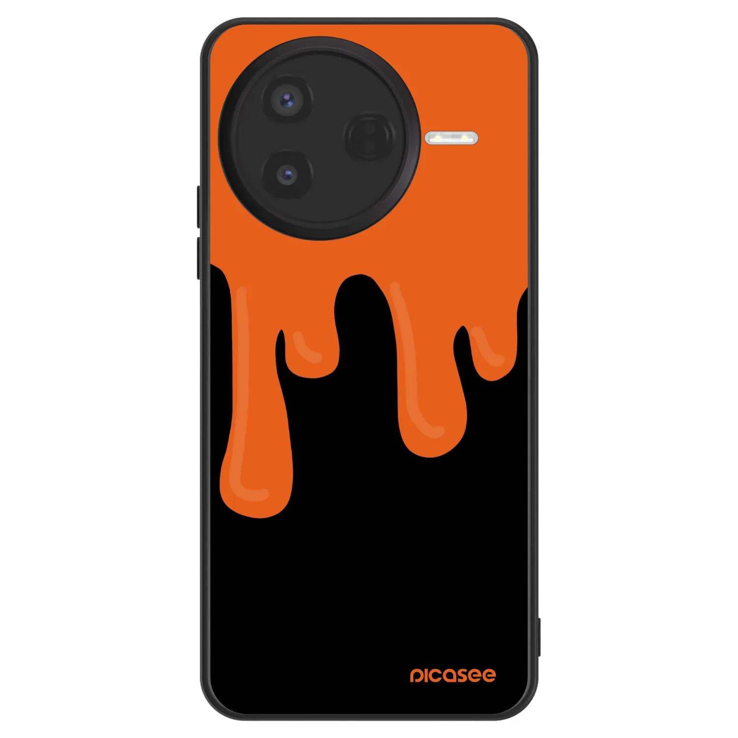 Picasee ULTIMATE CASE pentru Xiaomi Poco F7 Pro 5G - Orange spooky