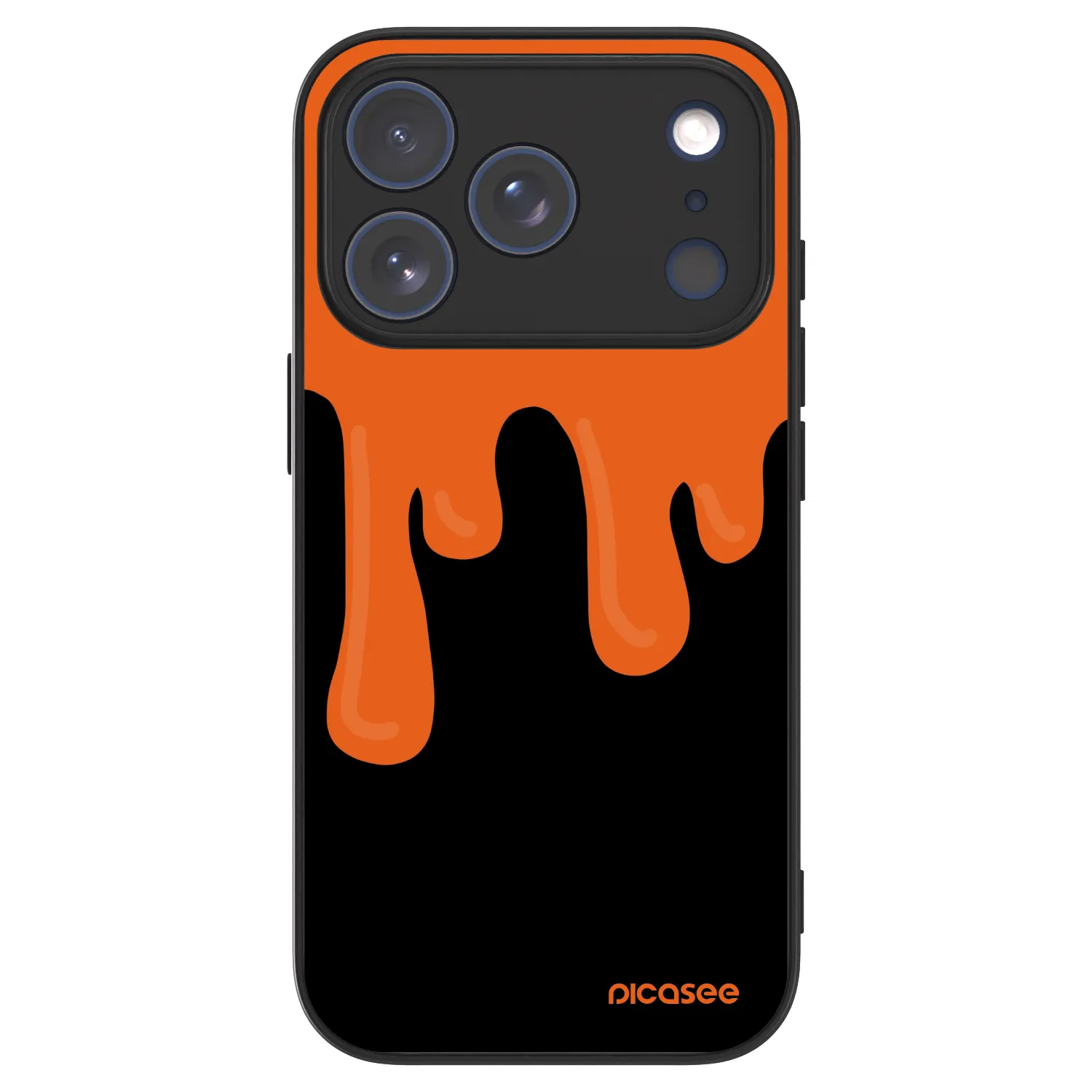 Picasee ULTIMATE CASE MagSafe pentru Apple iPhone 17 Pro - Orange spooky