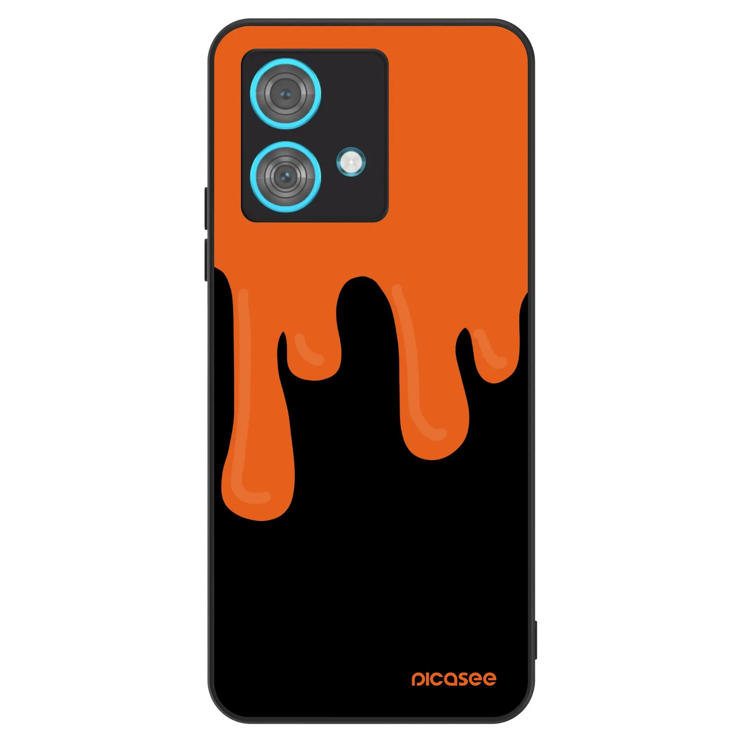 Picasee ULTIMATE CASE pentru Motorola Edge 40 Neo - Orange spooky