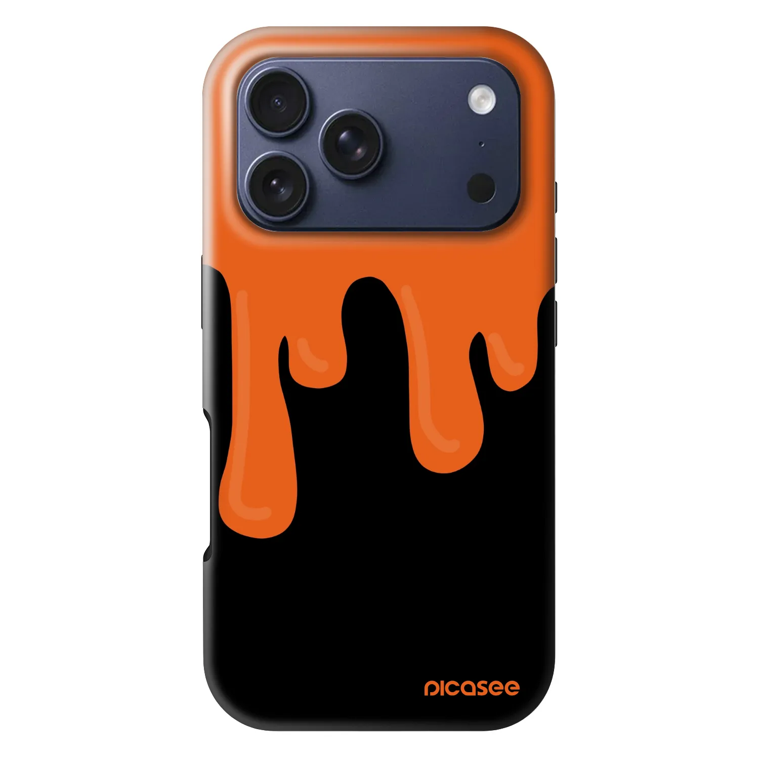 Picasee Fashion Case MagSafe pentru Apple iPhone 18 Pro - Orange spooky