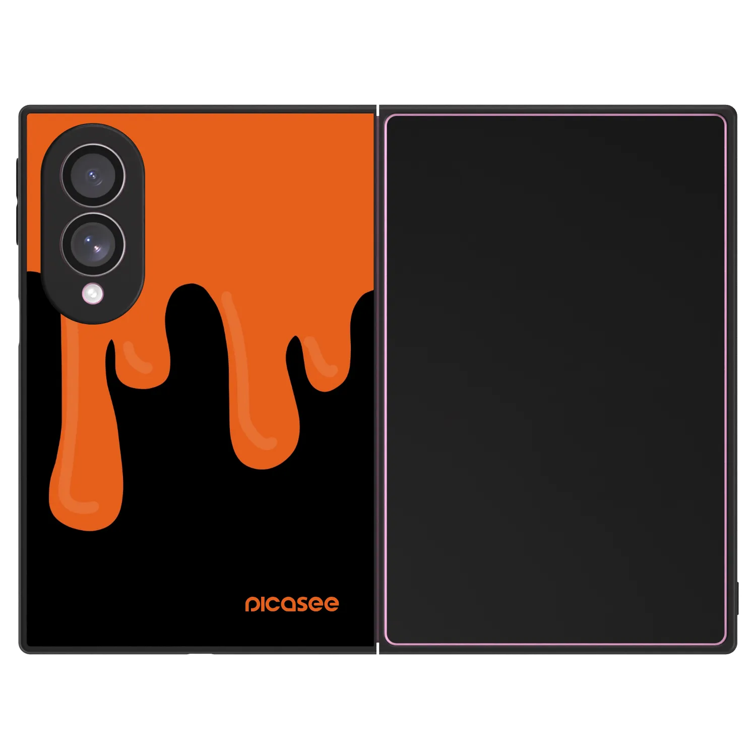Picasee ULTIMATE CASE pentru Samsung Galaxy Z Fold8 5G - Orange spooky