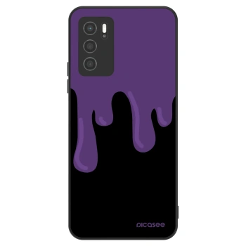 Husă pentru OPPO A16 - Purple spooky