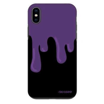 Husă pentru Apple iPhone XS Max - Purple spooky