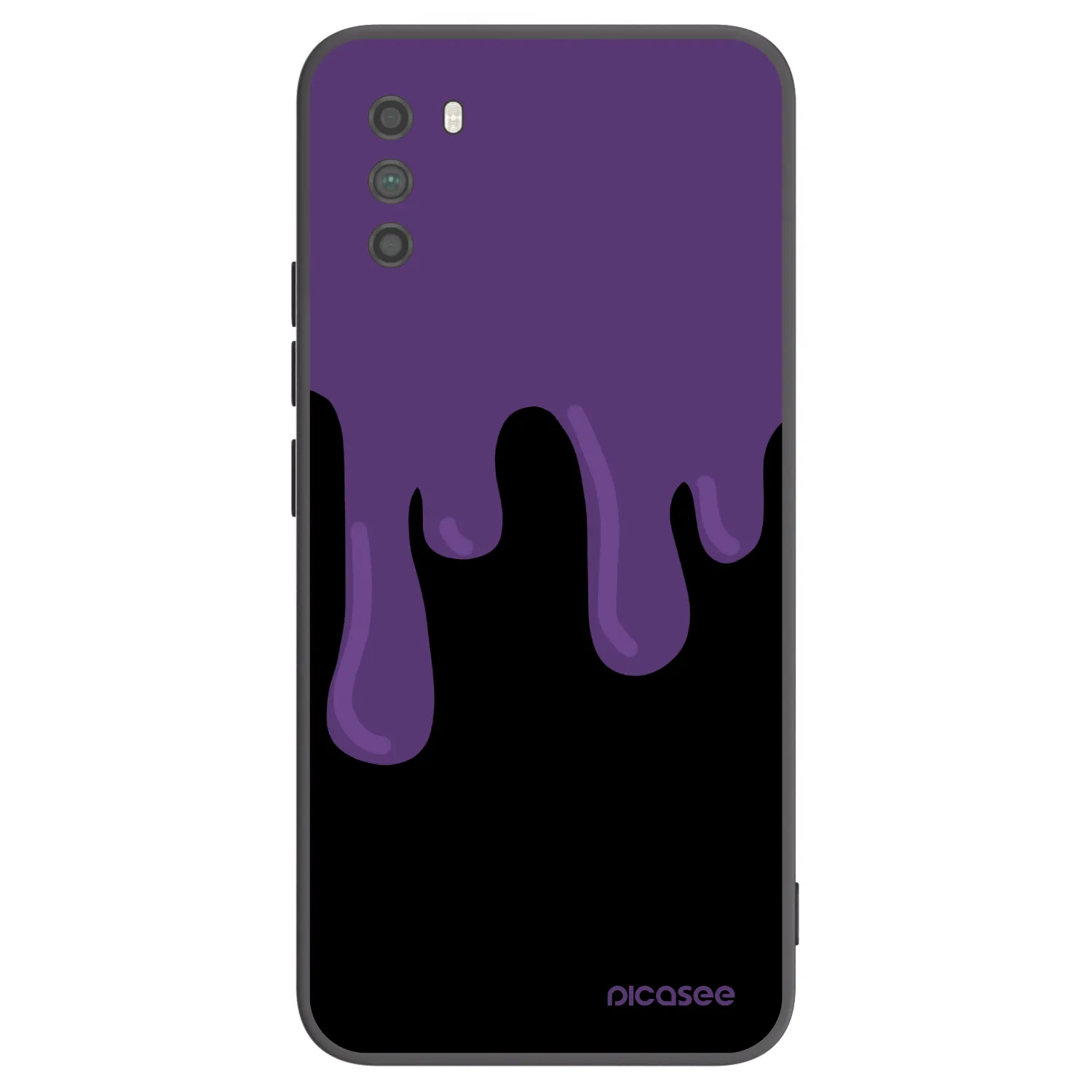 Picasee husă neagră din silicon pentru Xiaomi Poco M3 - Purple spooky