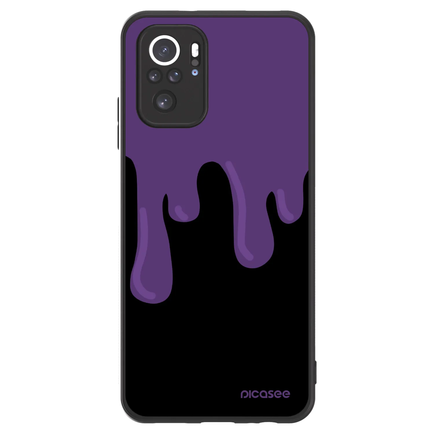 Picasee ULTIMATE CASE pentru Xiaomi Redmi Note 10 - Purple spooky