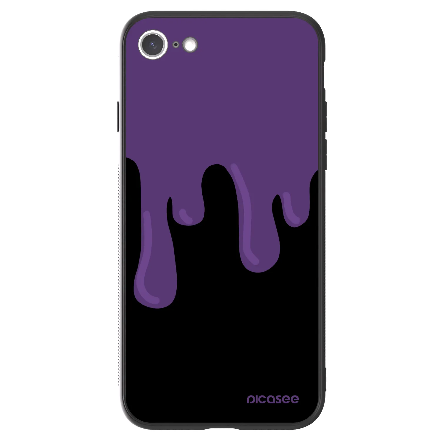 Picasee ULTIMATE CASE pentru Apple iPhone SE 2020 - Purple spooky