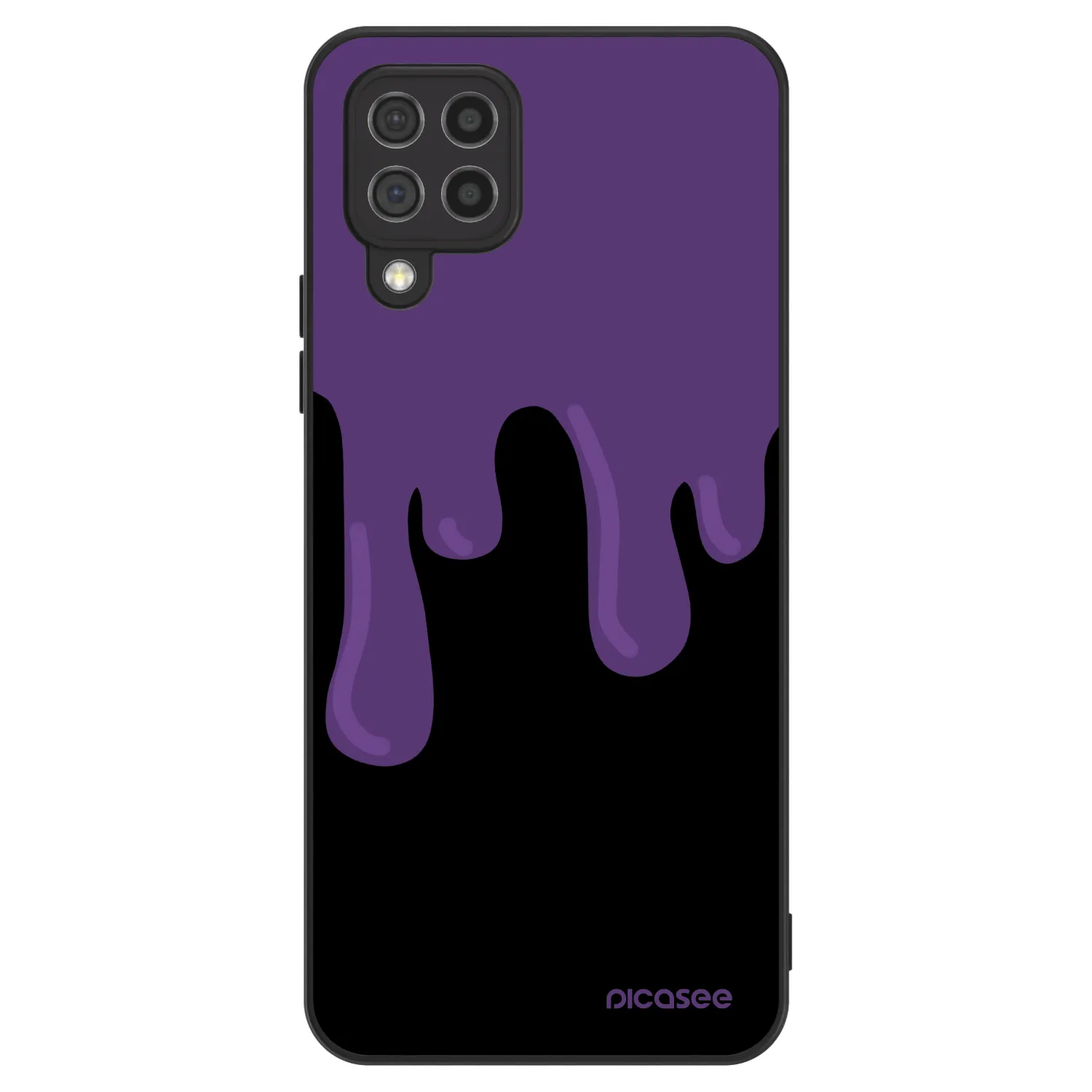 Picasee ULTIMATE CASE pentru Samsung Galaxy A22 A225F 4G - Purple spooky