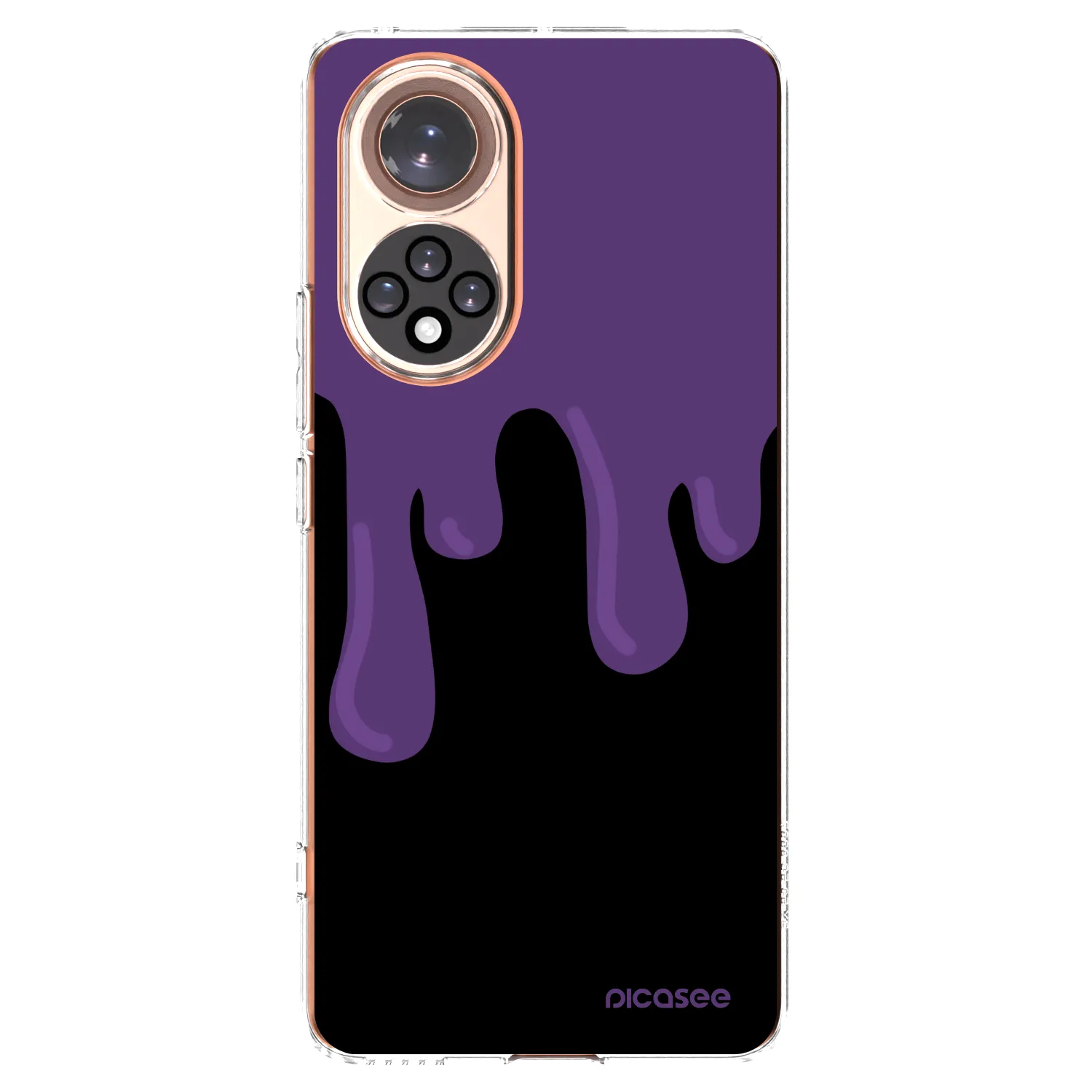 Picasee husă transparentă din silicon pentru Huawei Nova 9 - Purple spooky
