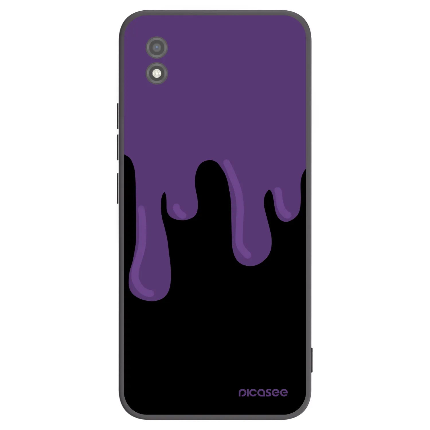 Picasee husă neagră din silicon pentru Realme C11 (2021) - Purple spooky