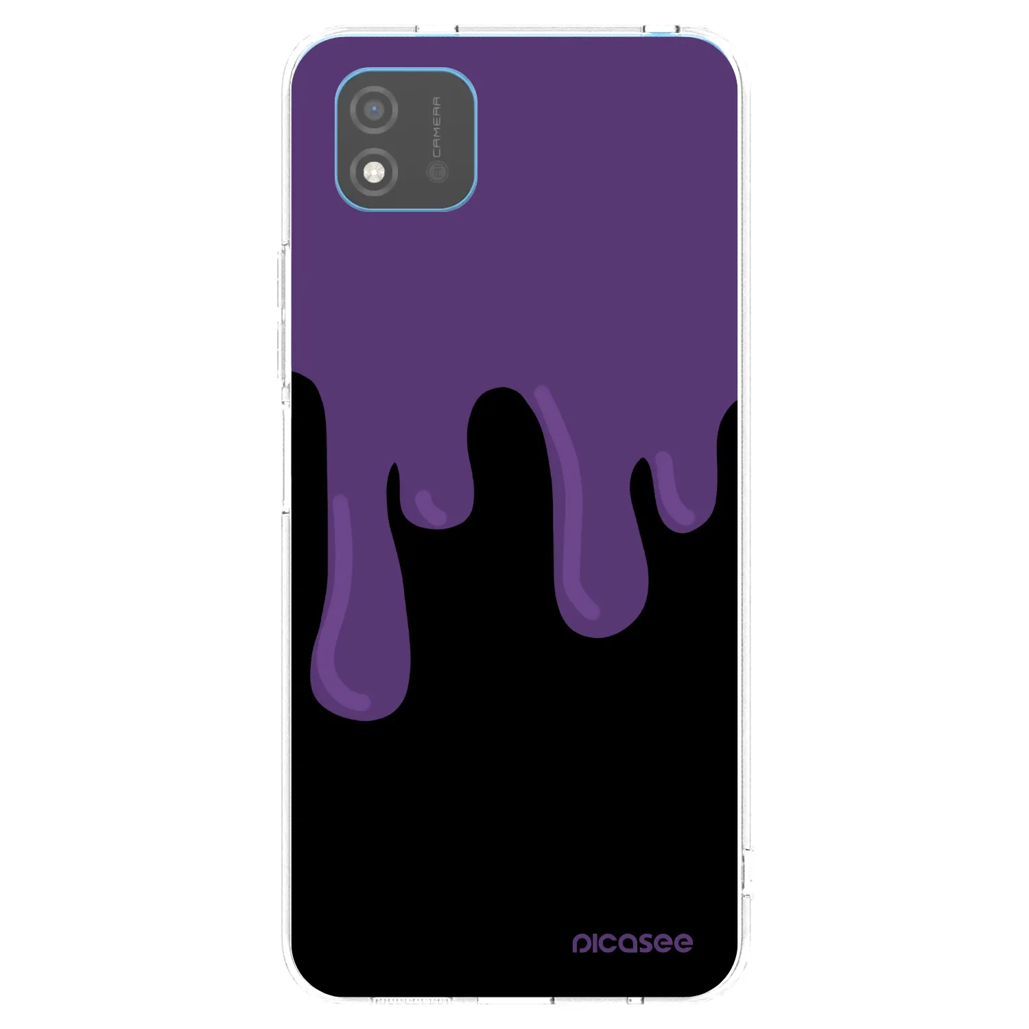 Picasee husă transparentă din silicon pentru Realme C11 (2021) - Purple spooky