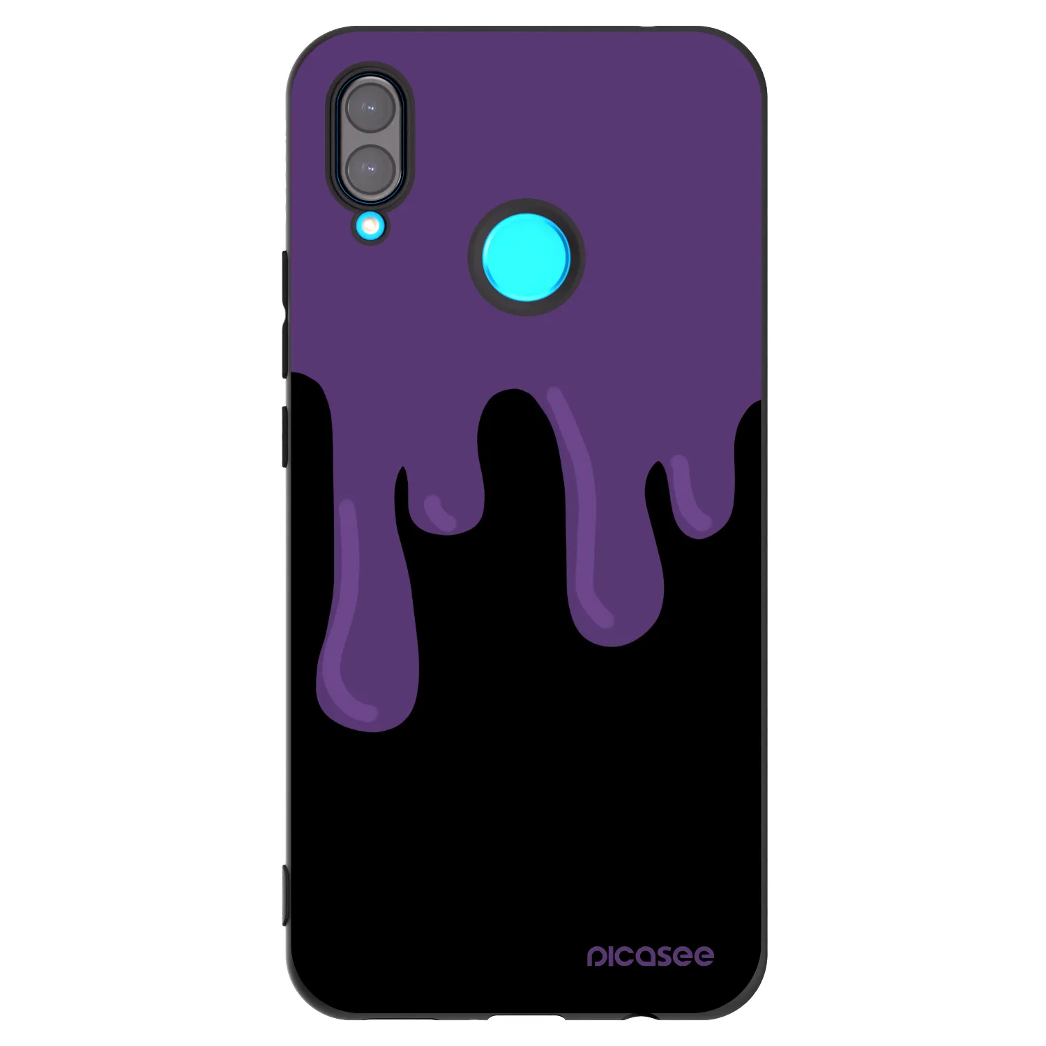 Picasee husă neagră din silicon pentru Huawei Nova 3i - Purple spooky