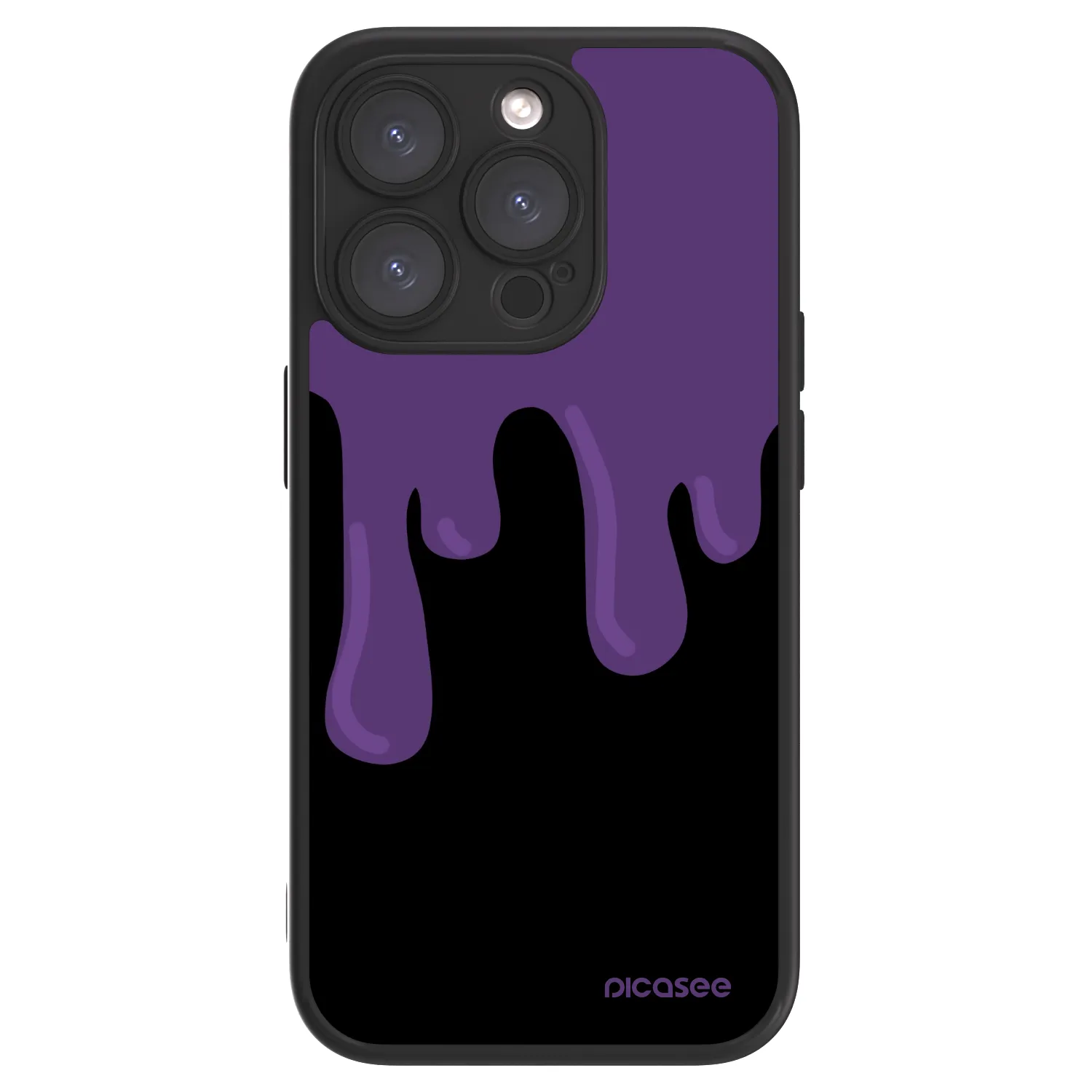 Picasee ULTIMATE CASE pentru Apple iPhone 15 Pro - Purple spooky