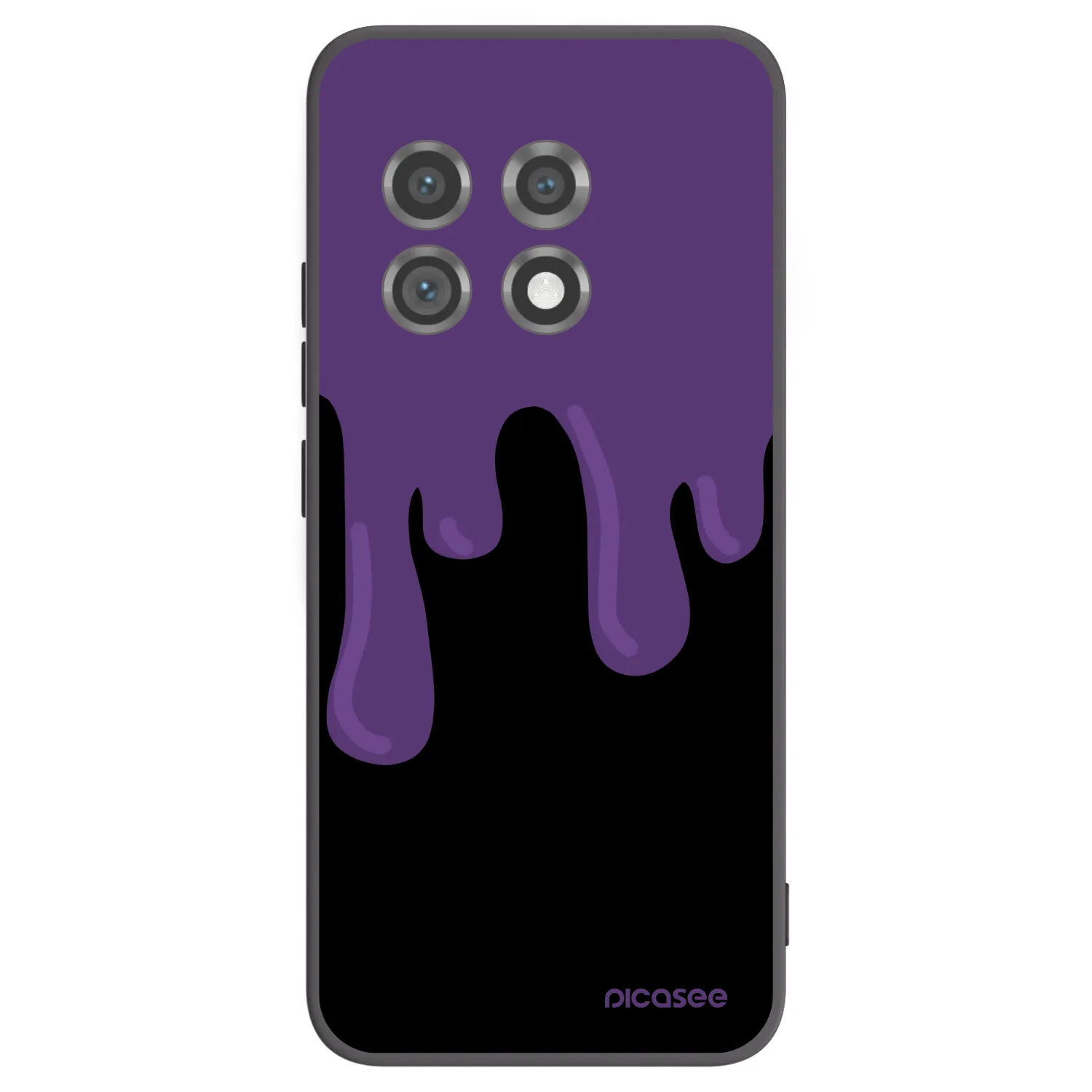 Picasee husă neagră din silicon pentru OnePlus 11 5G - Purple spooky