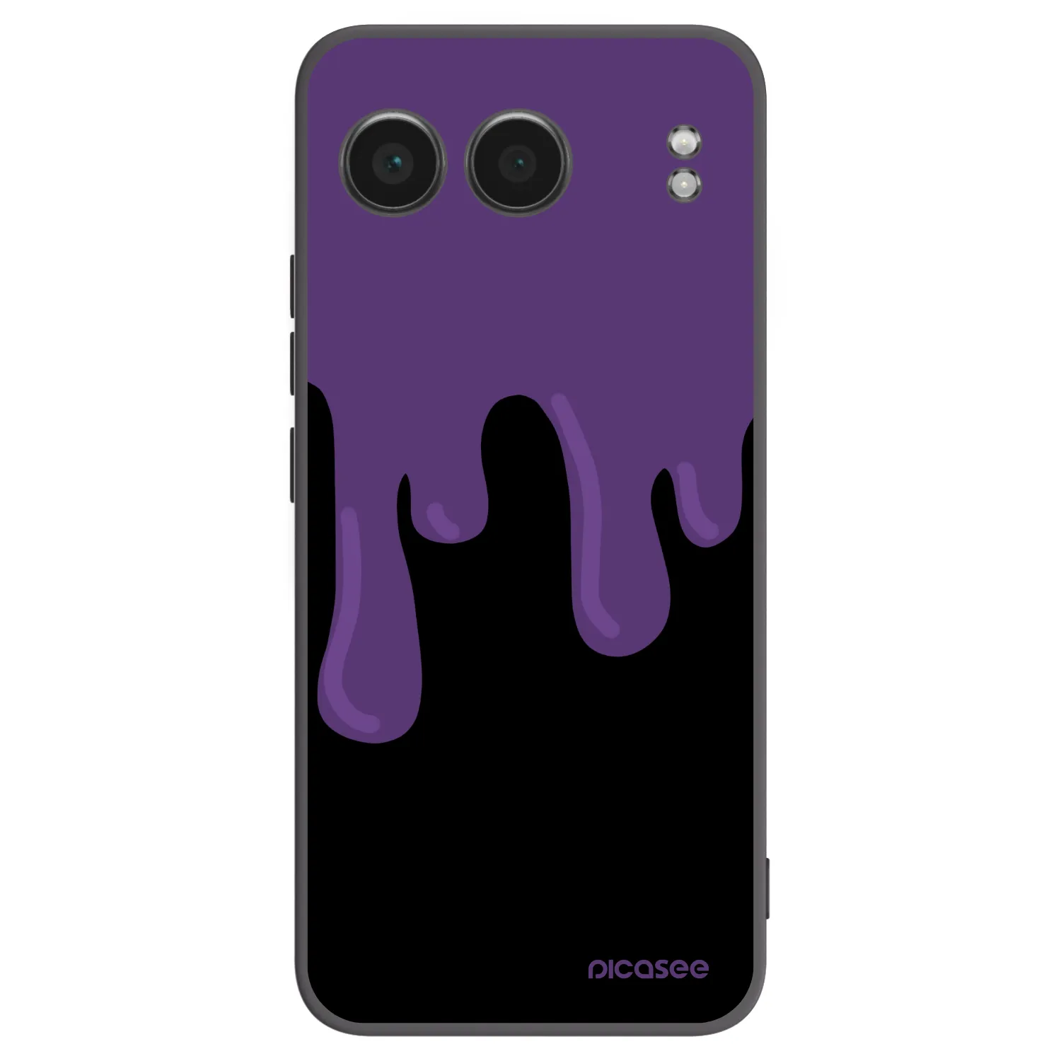 Picasee husă neagră din silicon pentru OnePlus Nord 4 - Purple spooky