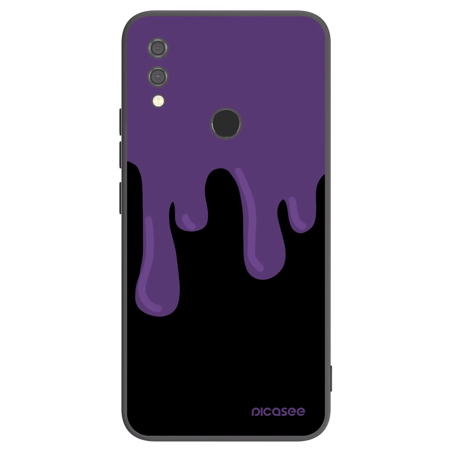 Picasee husă neagră din silicon pentru Xiaomi Redmi Note 7 - Purple spooky