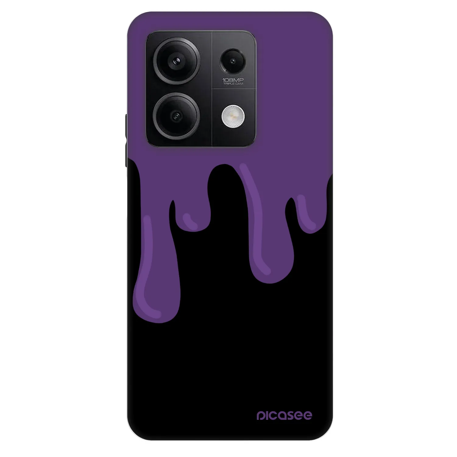 Picasee Fashion Case pentru Xiaomi Redmi Note 13 5G - Purple spooky