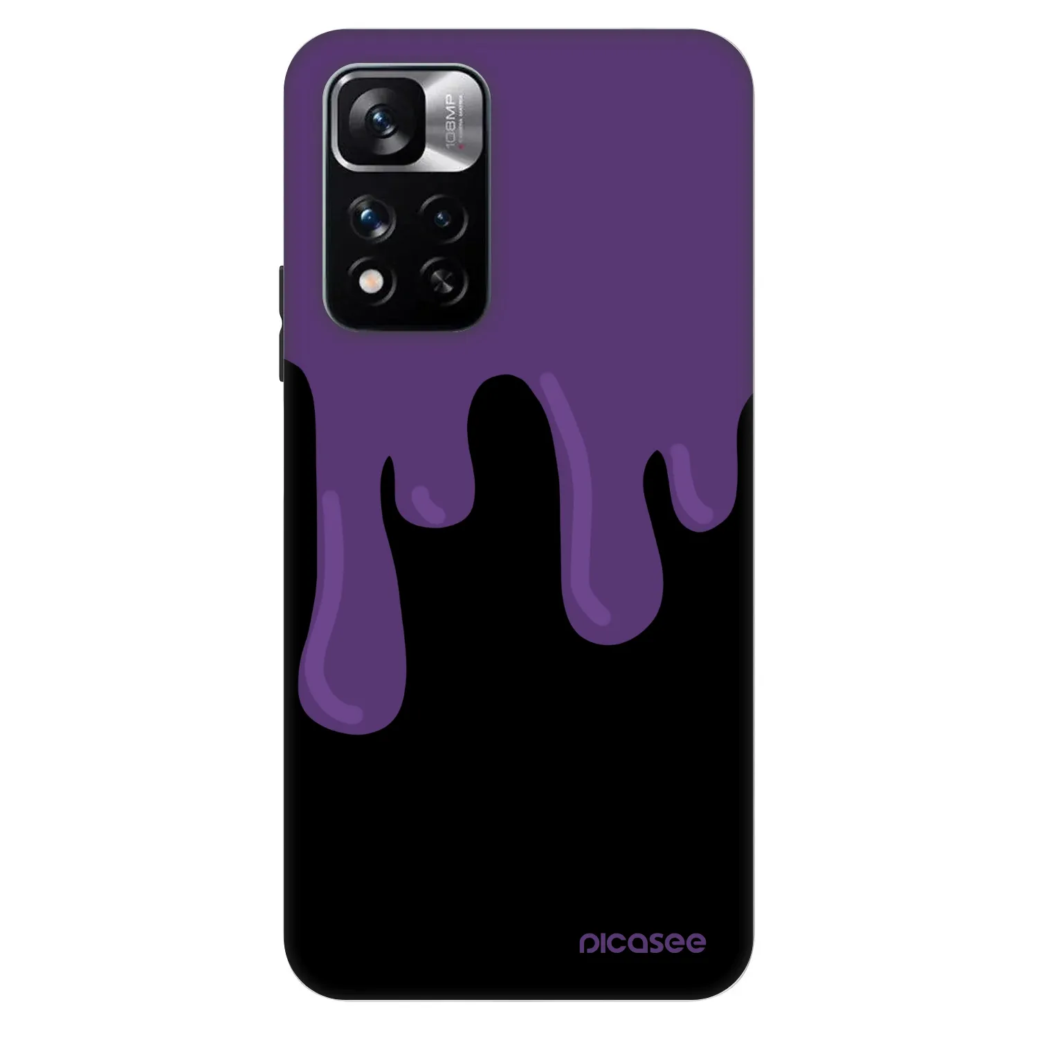 Picasee Fashion Case pentru Xiaomi Redmi Note 11 Pro 5G - Purple spooky
