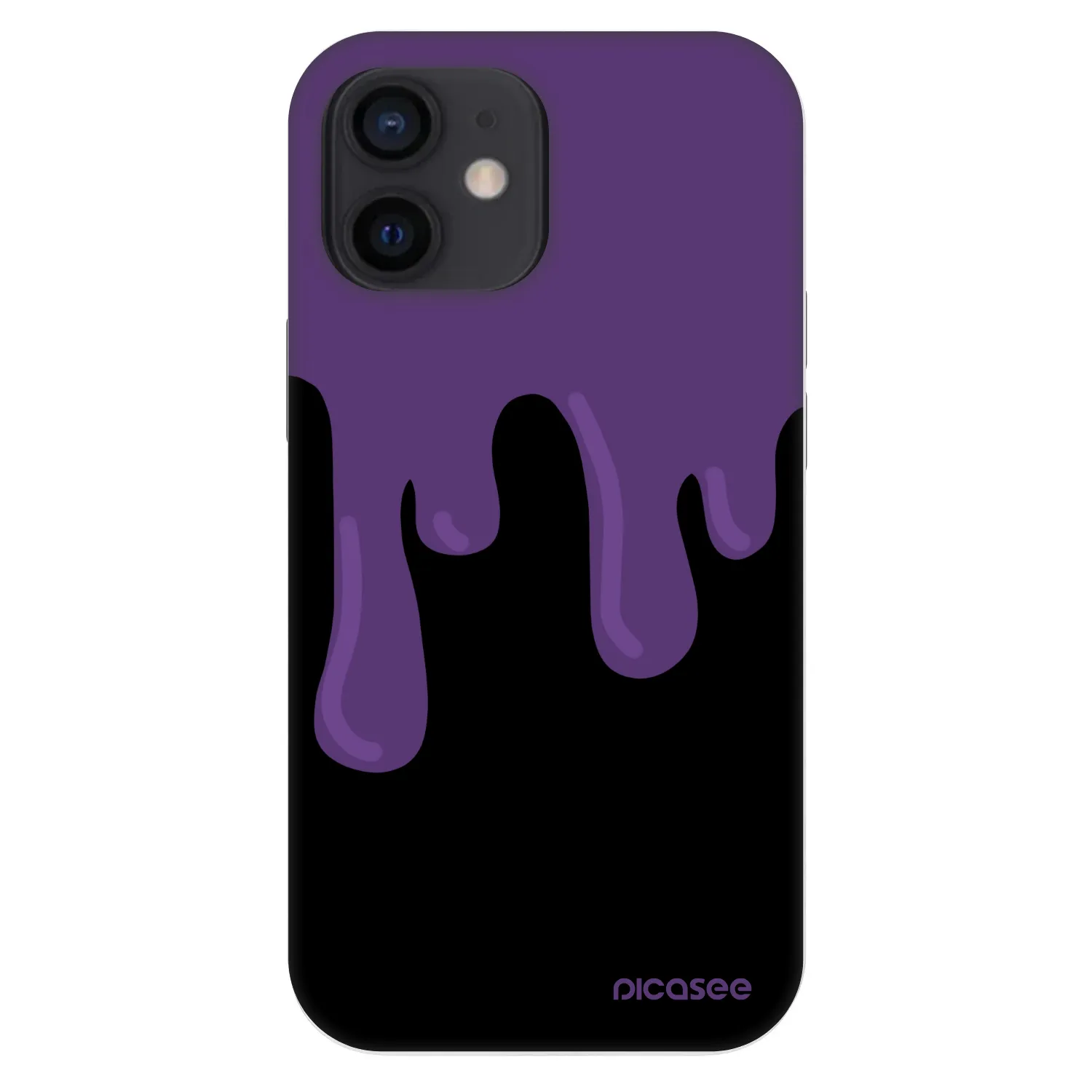 Picasee Fashion Case pentru Apple iPhone 12 mini - Purple spooky