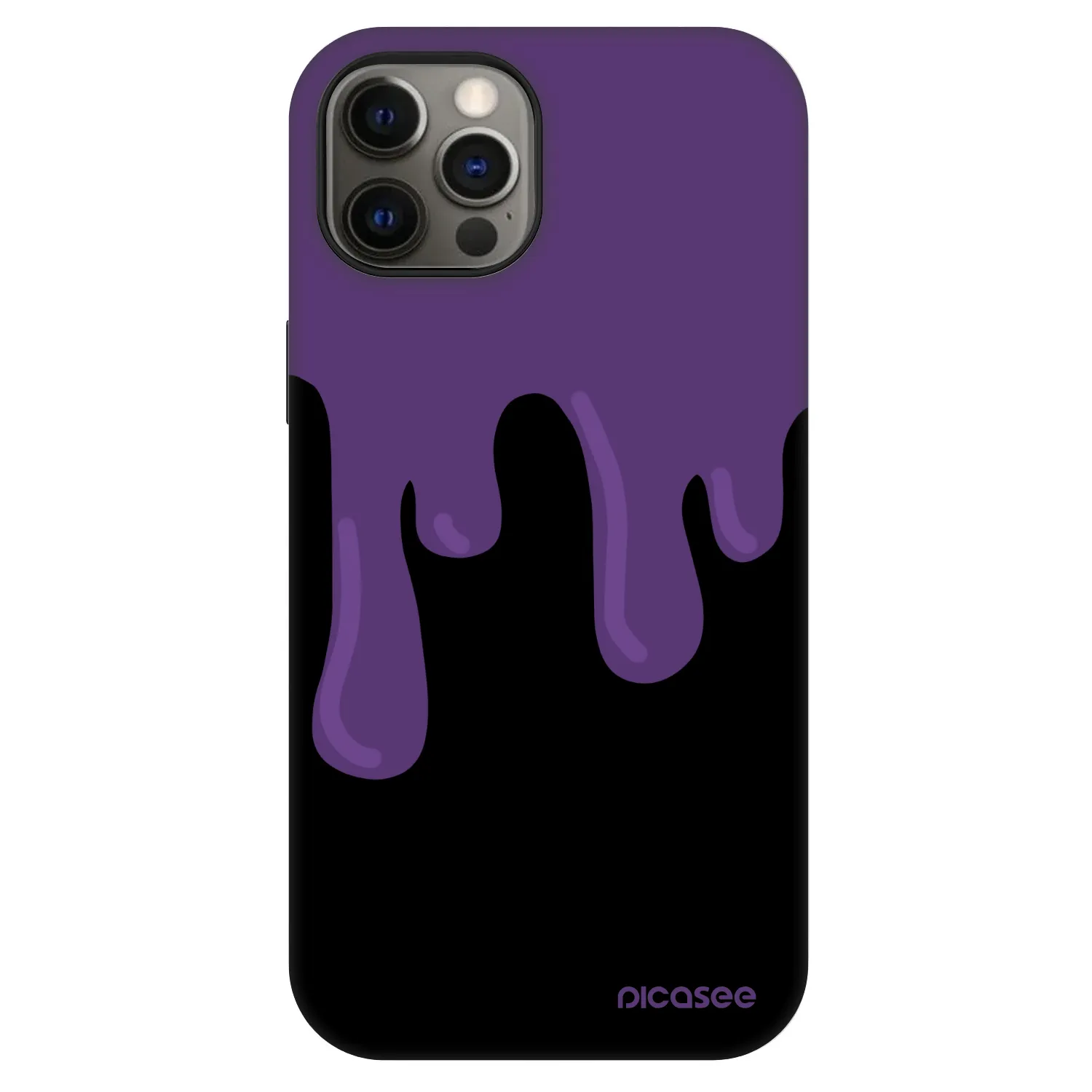 Picasee Fashion Case MagSafe pentru Apple iPhone 12 - Purple spooky