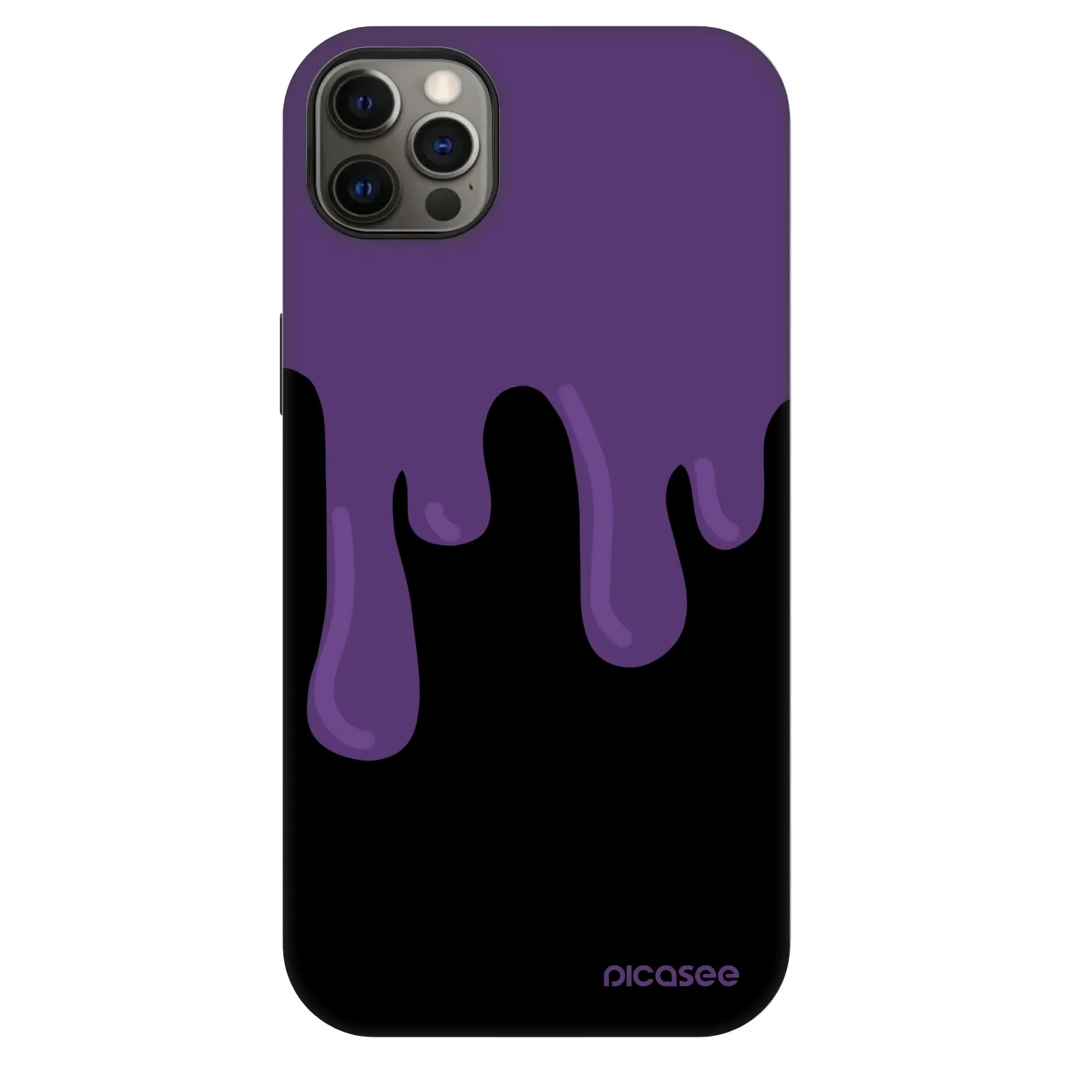 Picasee Fashion Case MagSafe pentru Apple iPhone 12 Pro Max - Purple spooky