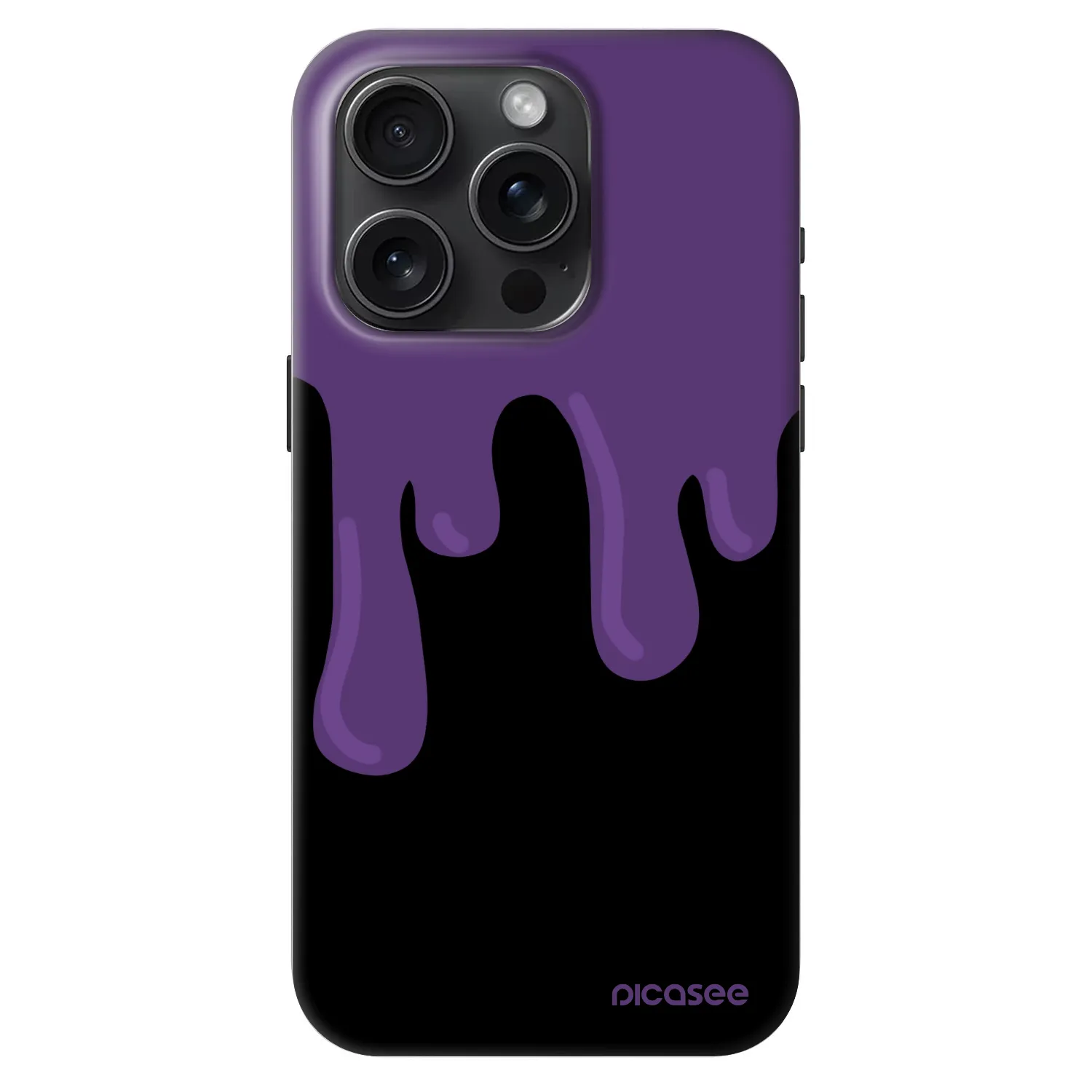 Picasee Fashion Case MagSafe pentru Apple iPhone 15 Pro - Purple spooky