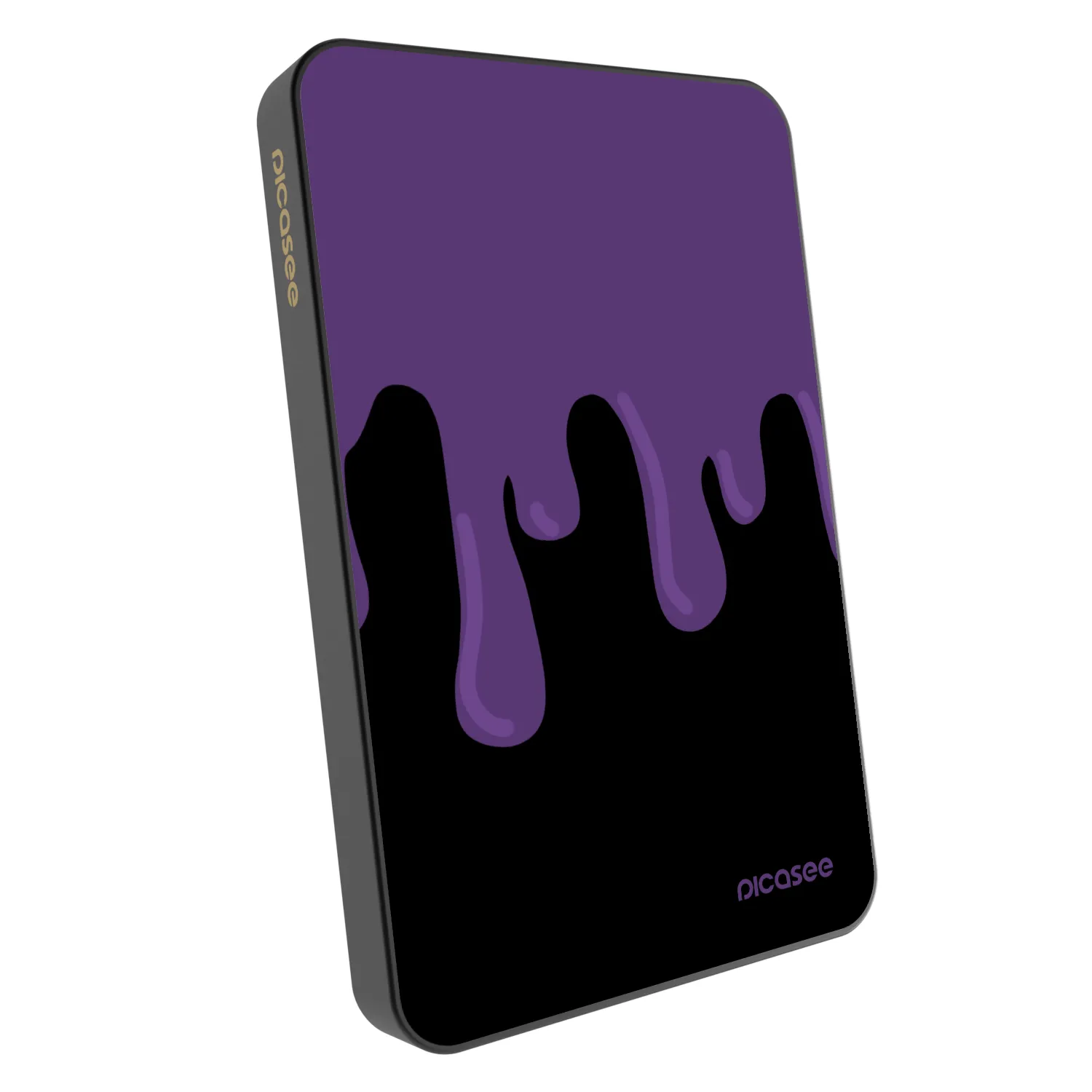 Picasee Powerbank cu MagSafe 5 000 mAh Gri - Purple spooky