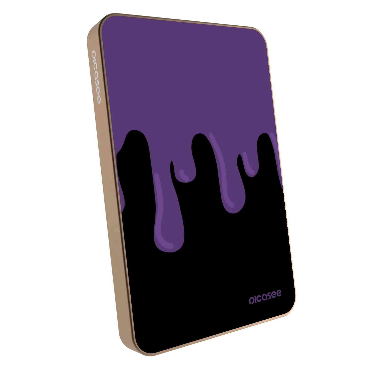 Picasee Powerbank cu MagSafe 5 000 mAh De aur - Purple spooky