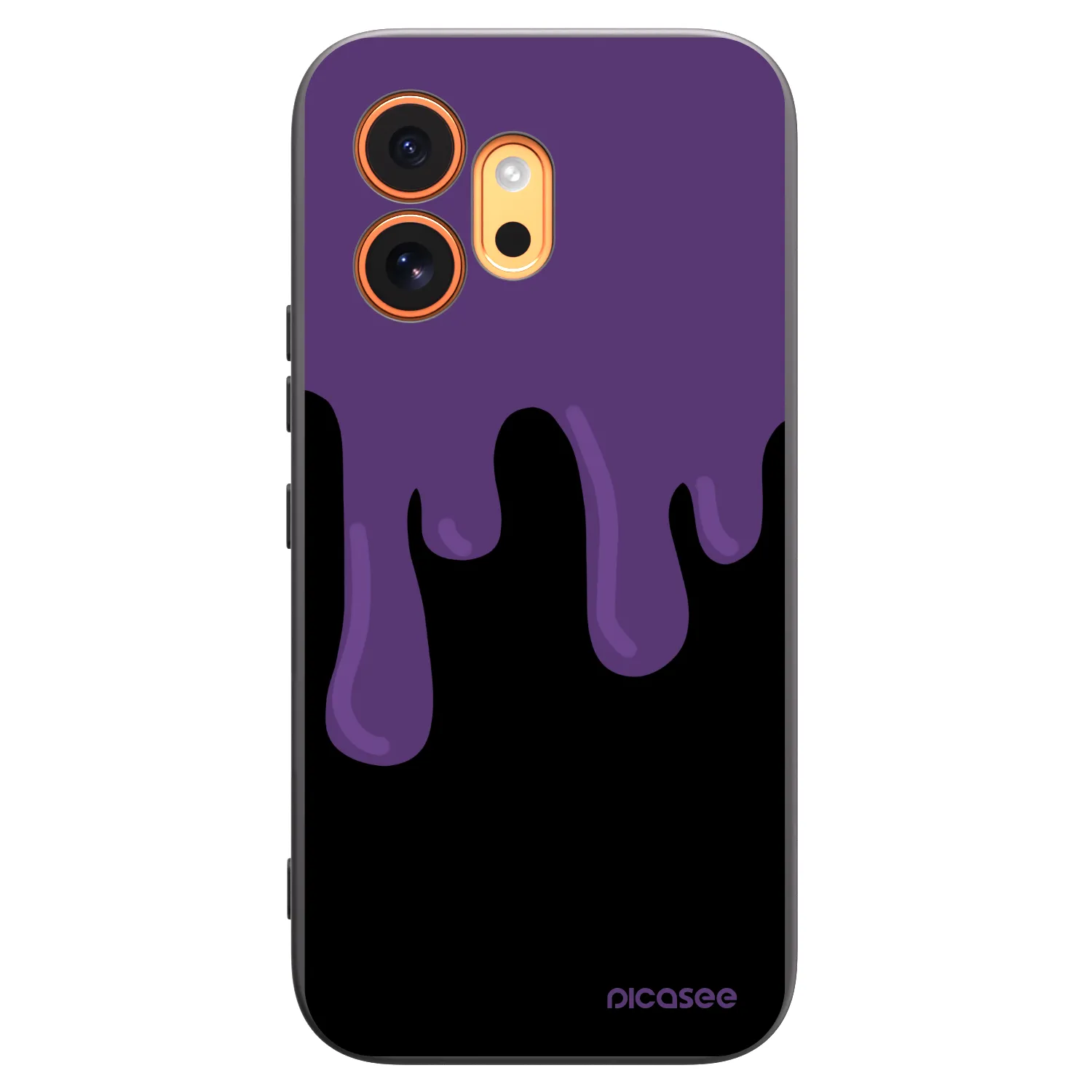 Picasee husă neagră din silicon pentru Honor 600 - Purple spooky