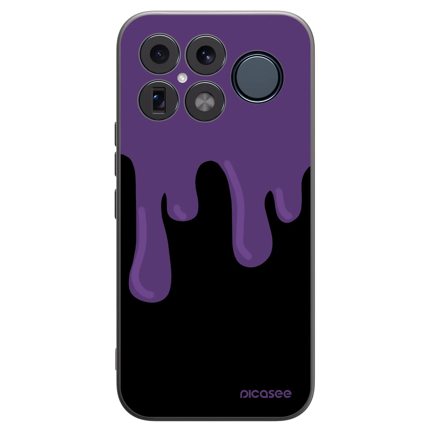 Picasee husă neagră din silicon pentru Xiaomi Poco F8 Ultra - Purple spooky