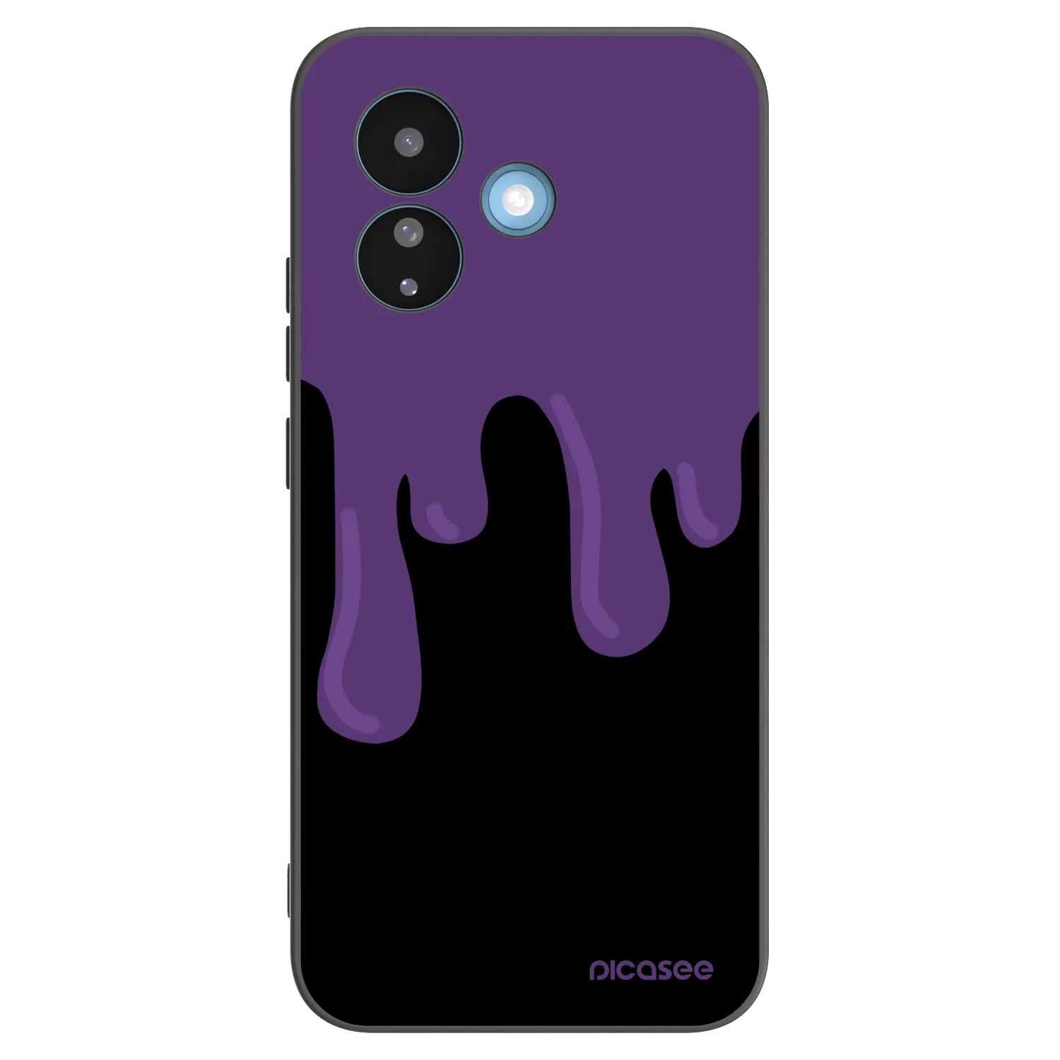 Picasee husă neagră din silicon pentru Xiaomi Redmi Note 17 Pro 5G - Purple spooky