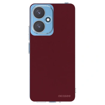 Picasee husă transparentă din silicon pentru Xiaomi Redmi 13C 5G - Burgundy red