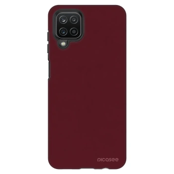 Husă pentru Samsung Galaxy A12 A125F - Burgundy red
