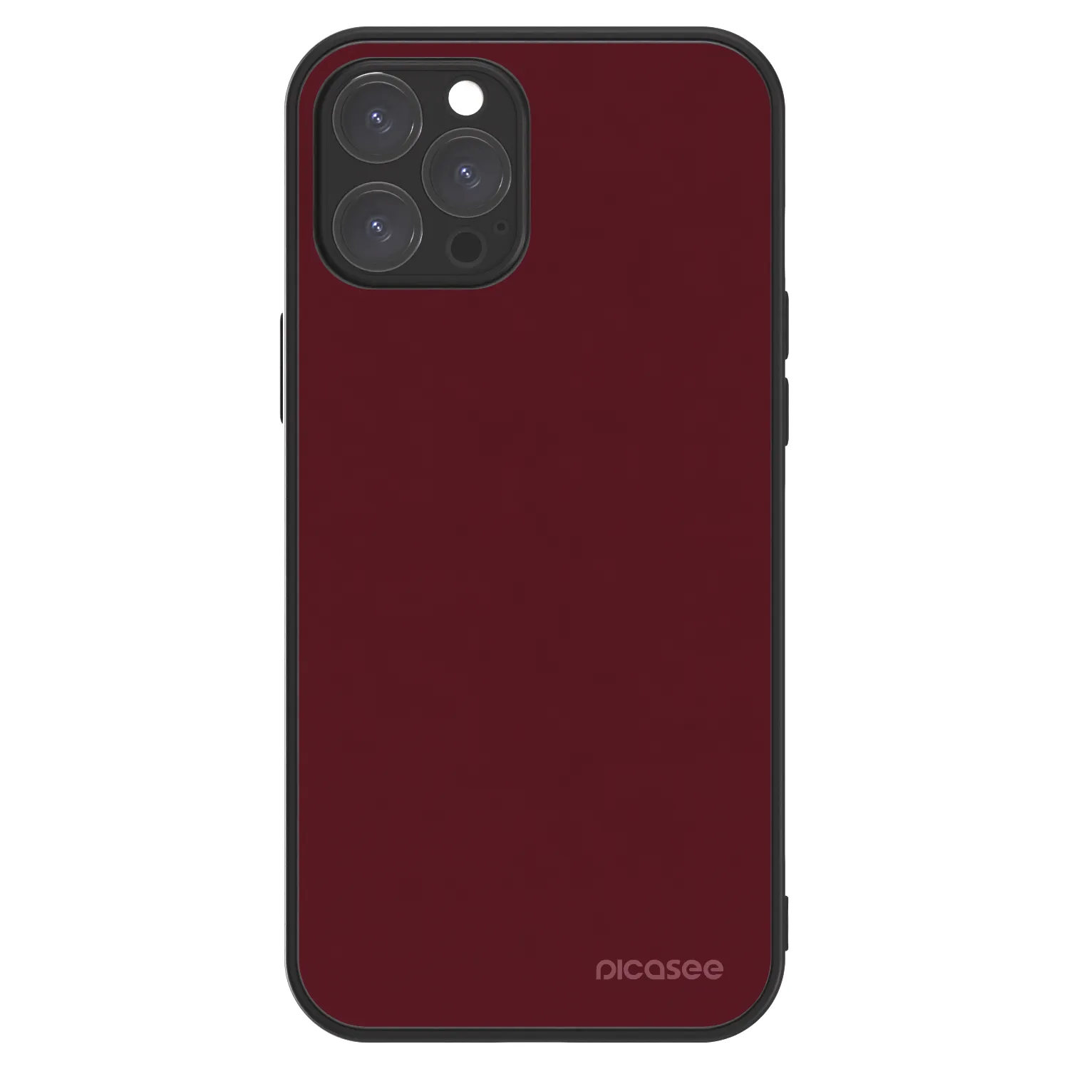 Picasee ULTIMATE CASE pentru Apple iPhone 12 Pro Max - Burgundy red