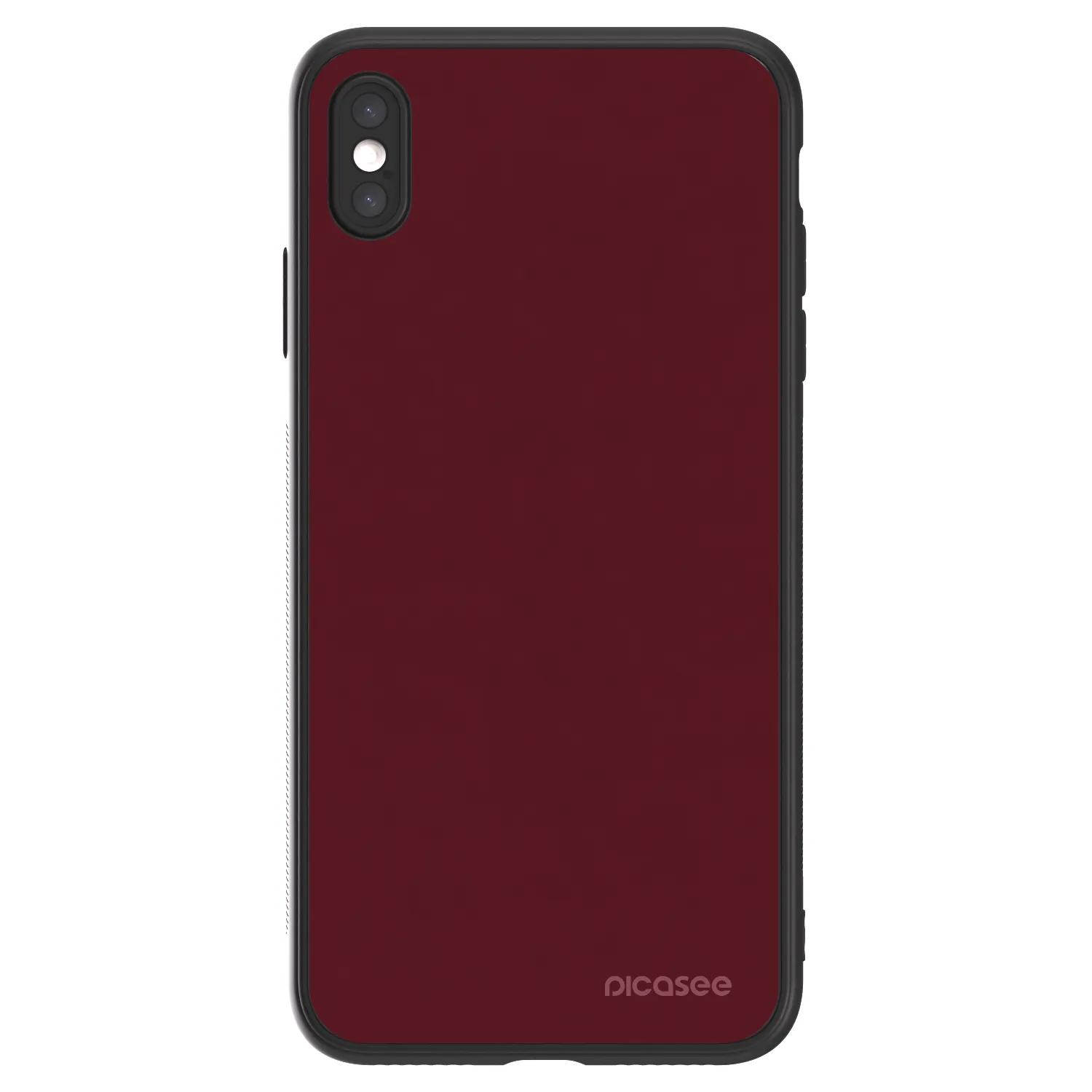 Picasee ULTIMATE CASE pentru Apple iPhone XS Max - Burgundy red